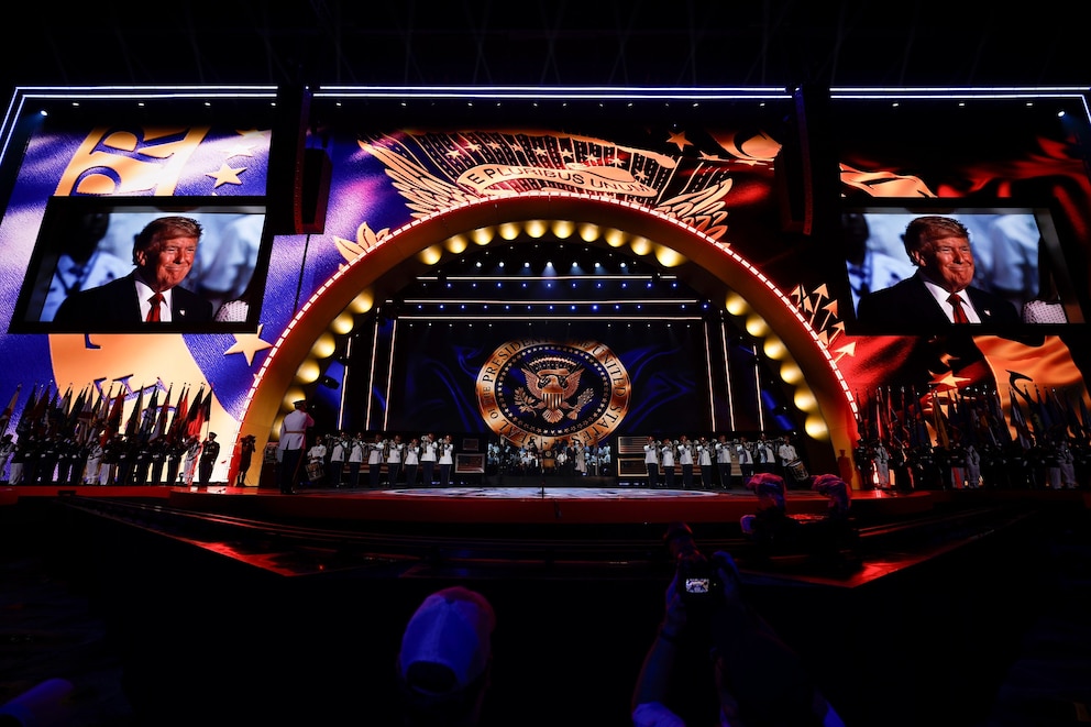 PHOTO: A Tribute To America On The National Mall In D.C. Celebrates America's 250th