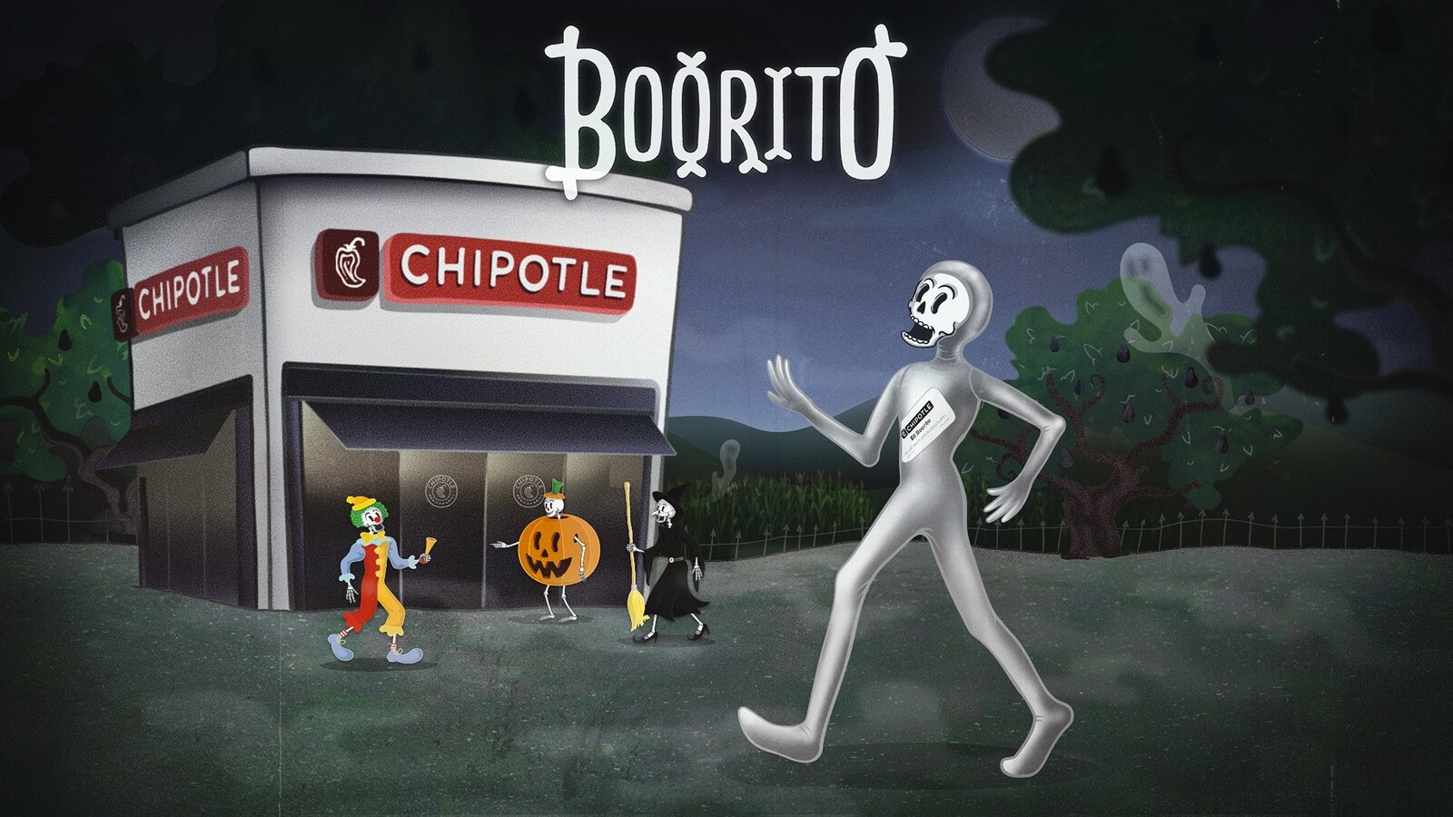 Chipotle launches 6 entree deal for halloween abc news