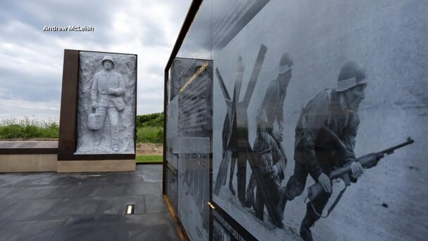 New memorial commemorates D-Day invasion on 80th anniversary
