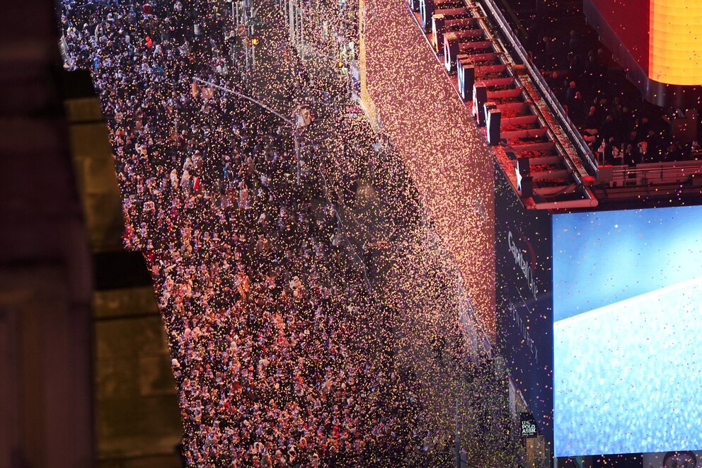 PHOTO: New Year's celebrations in New York City