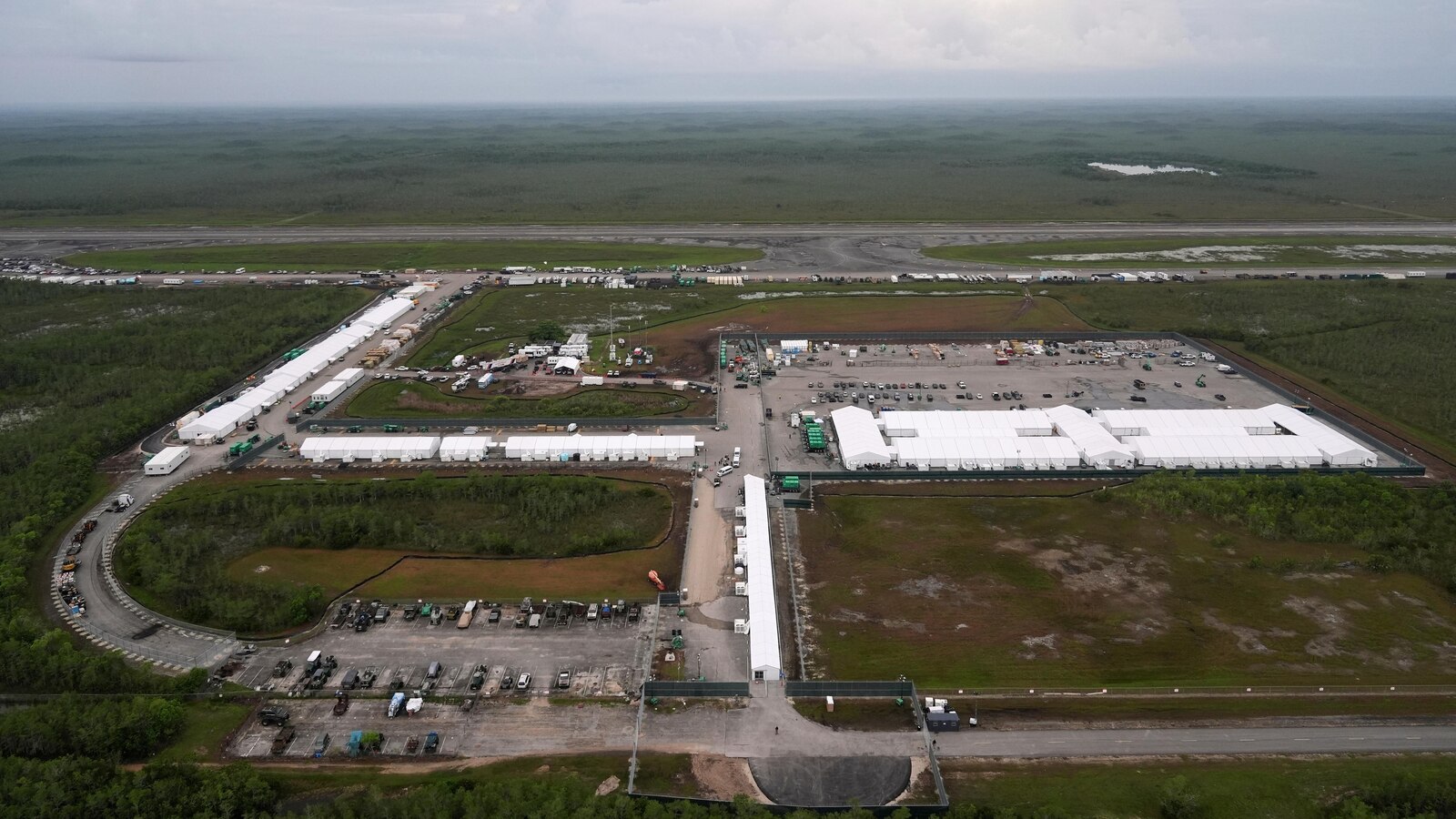Top Florida official says 'Alligator Alcatraz' will likely be empty within days, email shows