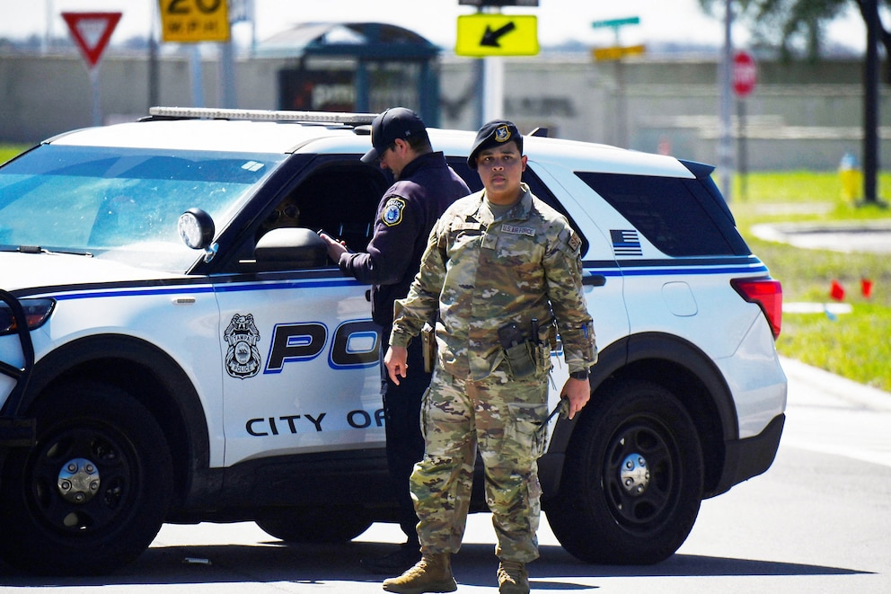 PHOTO: Security threat prompts shelter in place order at MacDill Air Force Base