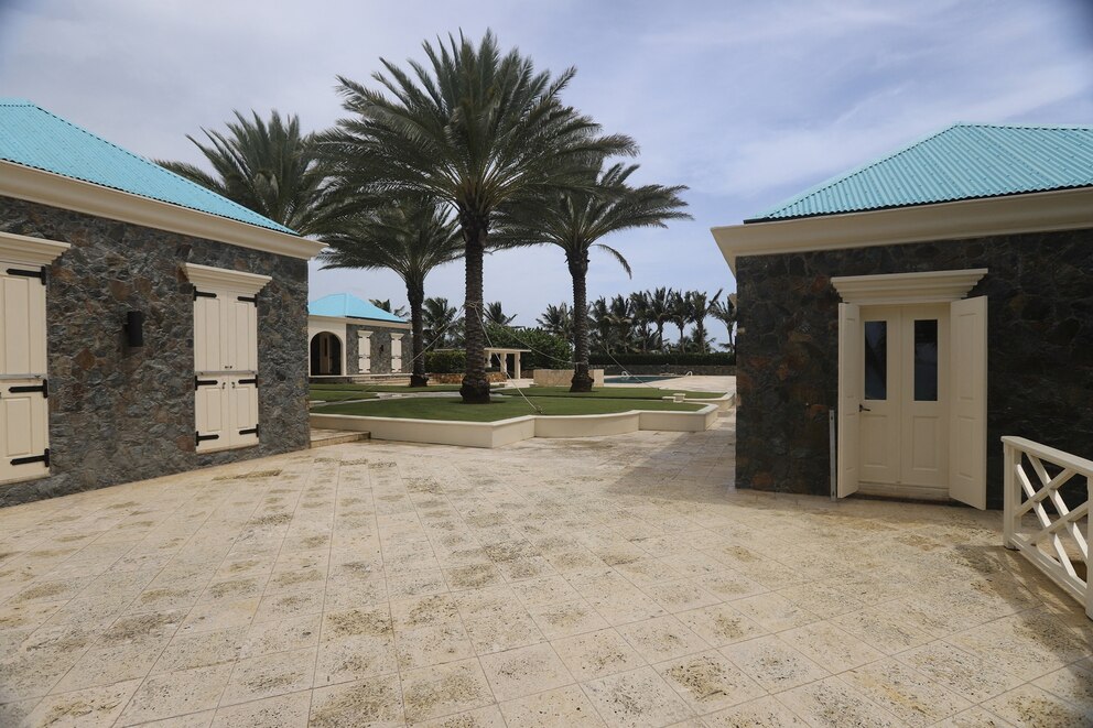 PHOTO: The property on Little St. James, a private island in the Caribbean, once owned by late financier and convicted sex offender Jeffrey Epstein