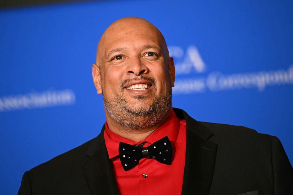 PHOTO: Harry Dunn, political congressional candidate and former Capitol Police officer, arrives for the White House Correspondents' Association in Washington, DC, April 27, 2024. 