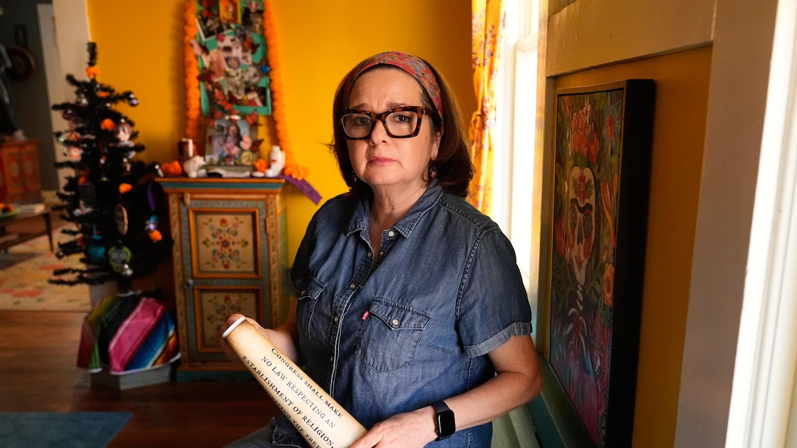 The Ten Commandments are up in Texas schools. They're also being taken down