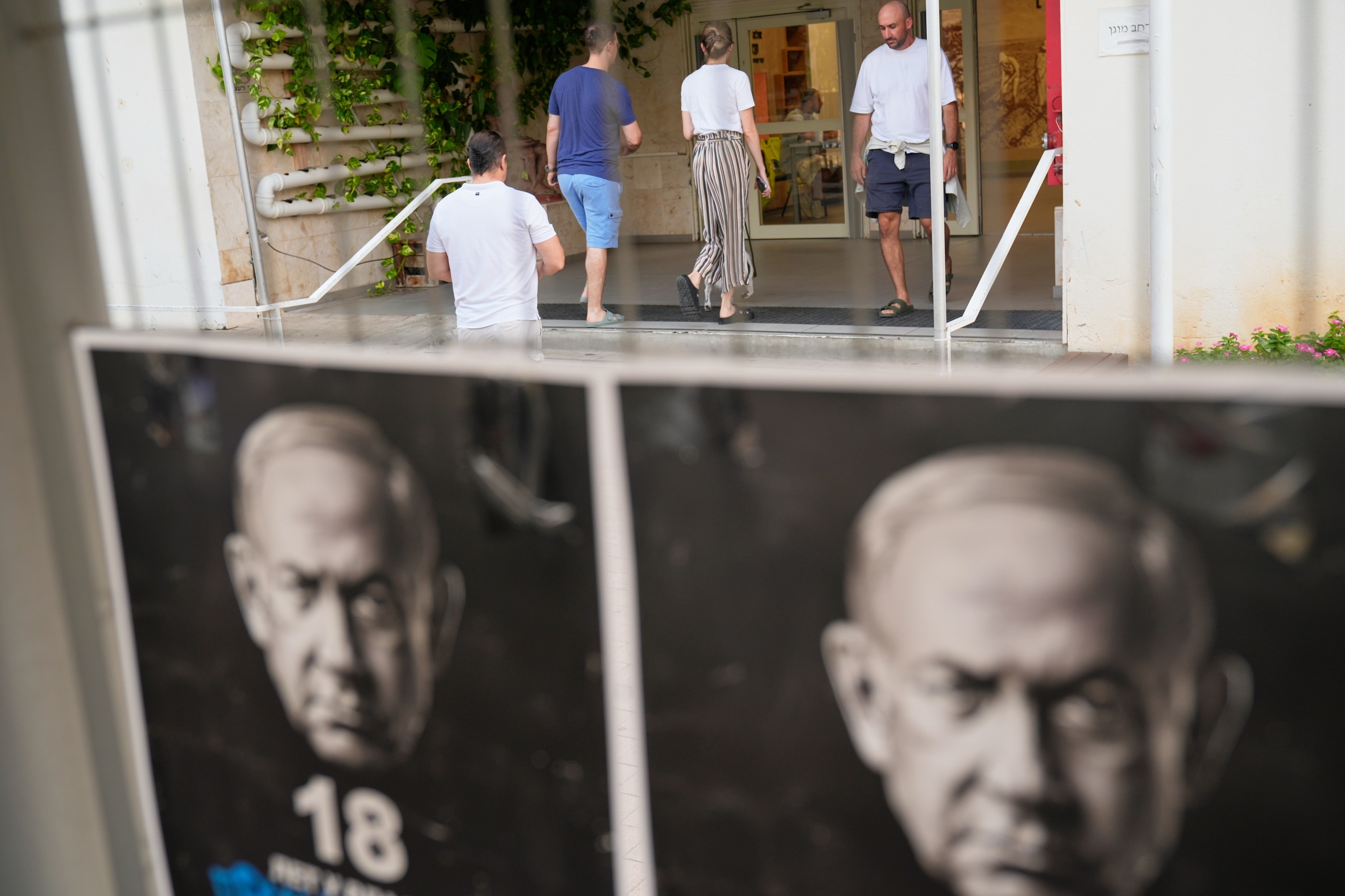APTOPIX Israel Elections