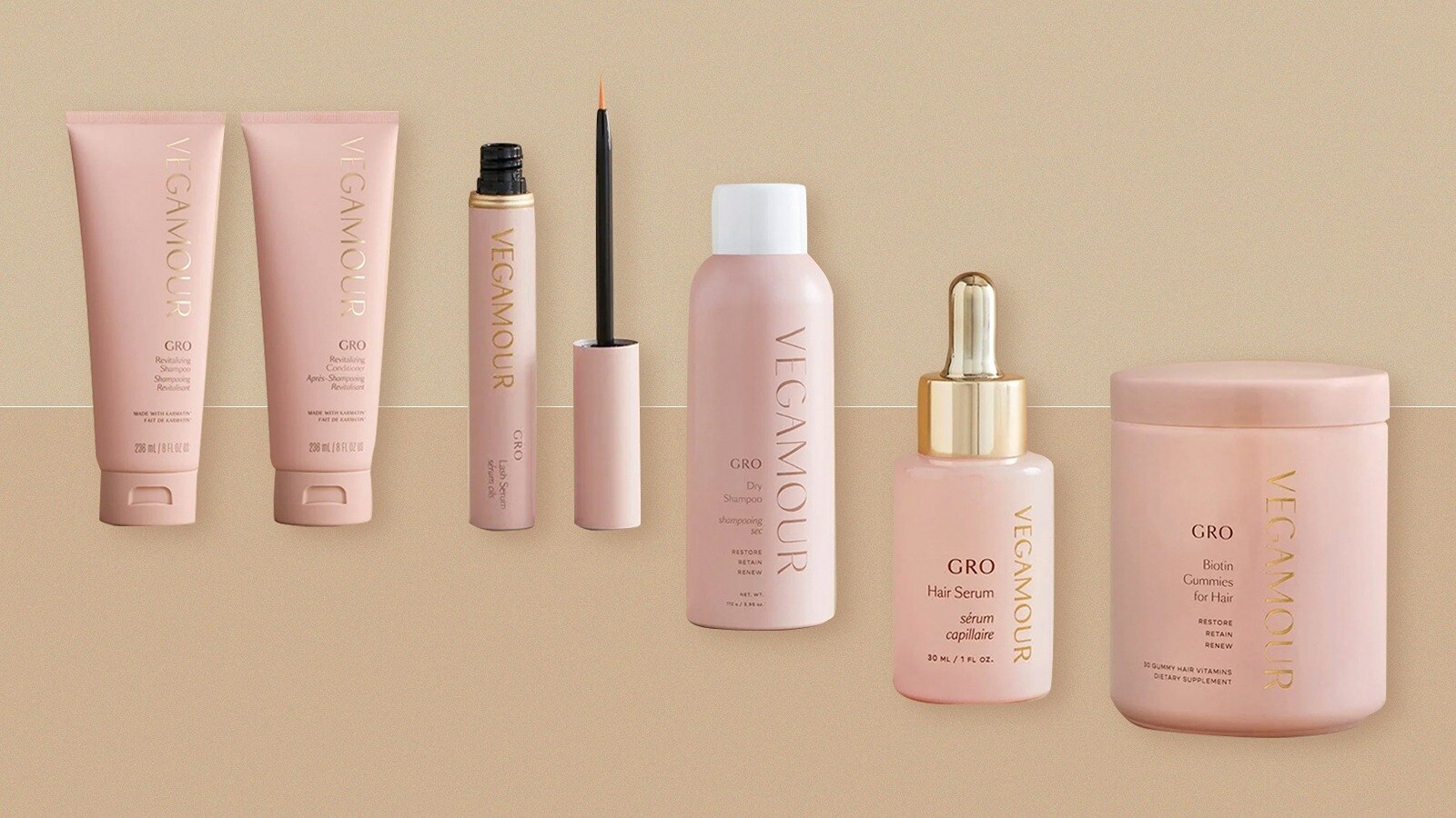 Get 25% off must-have hair products at Vegamour
