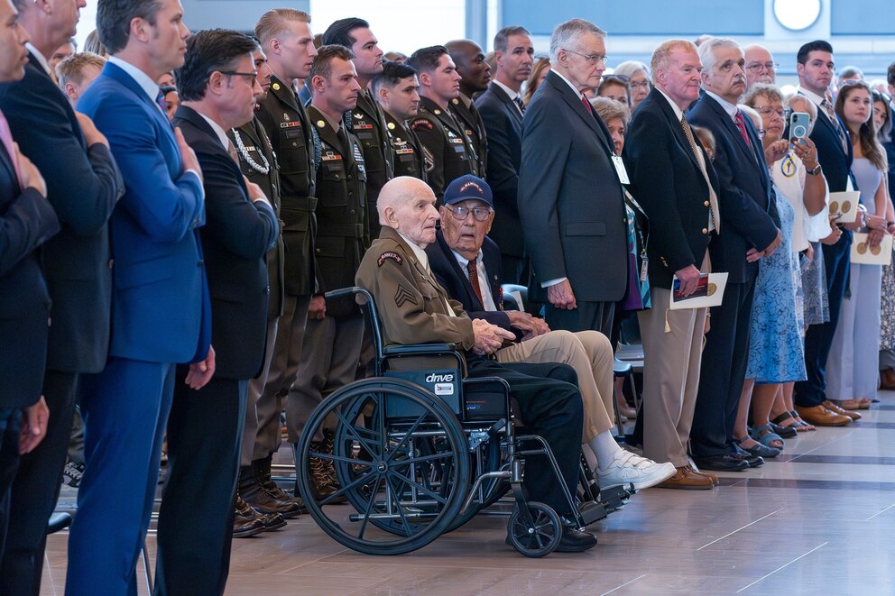 PHOTO: Congressional Gold Medal ceremony, at the Capitol in Washington, June 26, 2025.