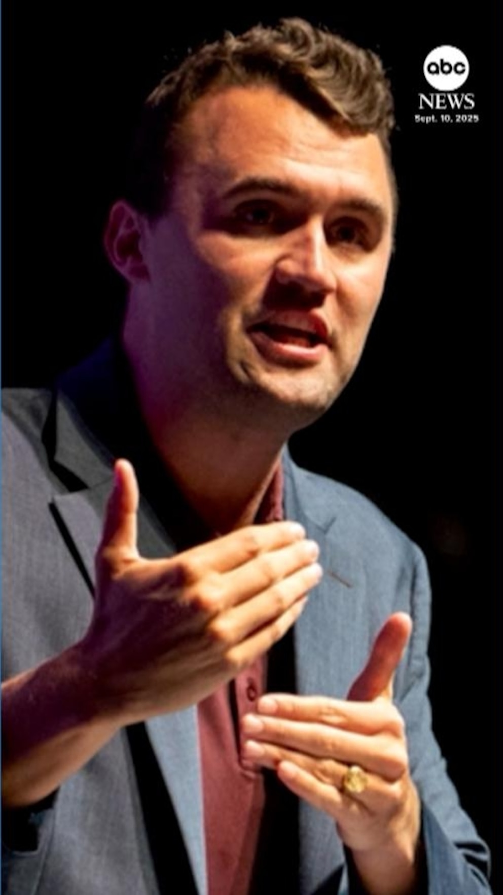 NextImg:Video Political activist Charlie Kirk shot at event in Utah, sources say