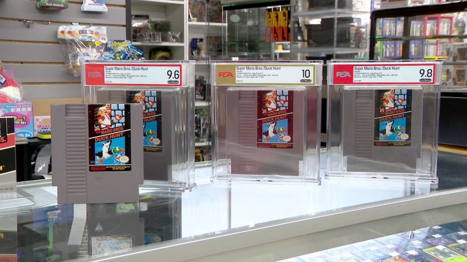 Nearly 100 never-before-seen Nintendo cartridges found in Wisconsin game shop