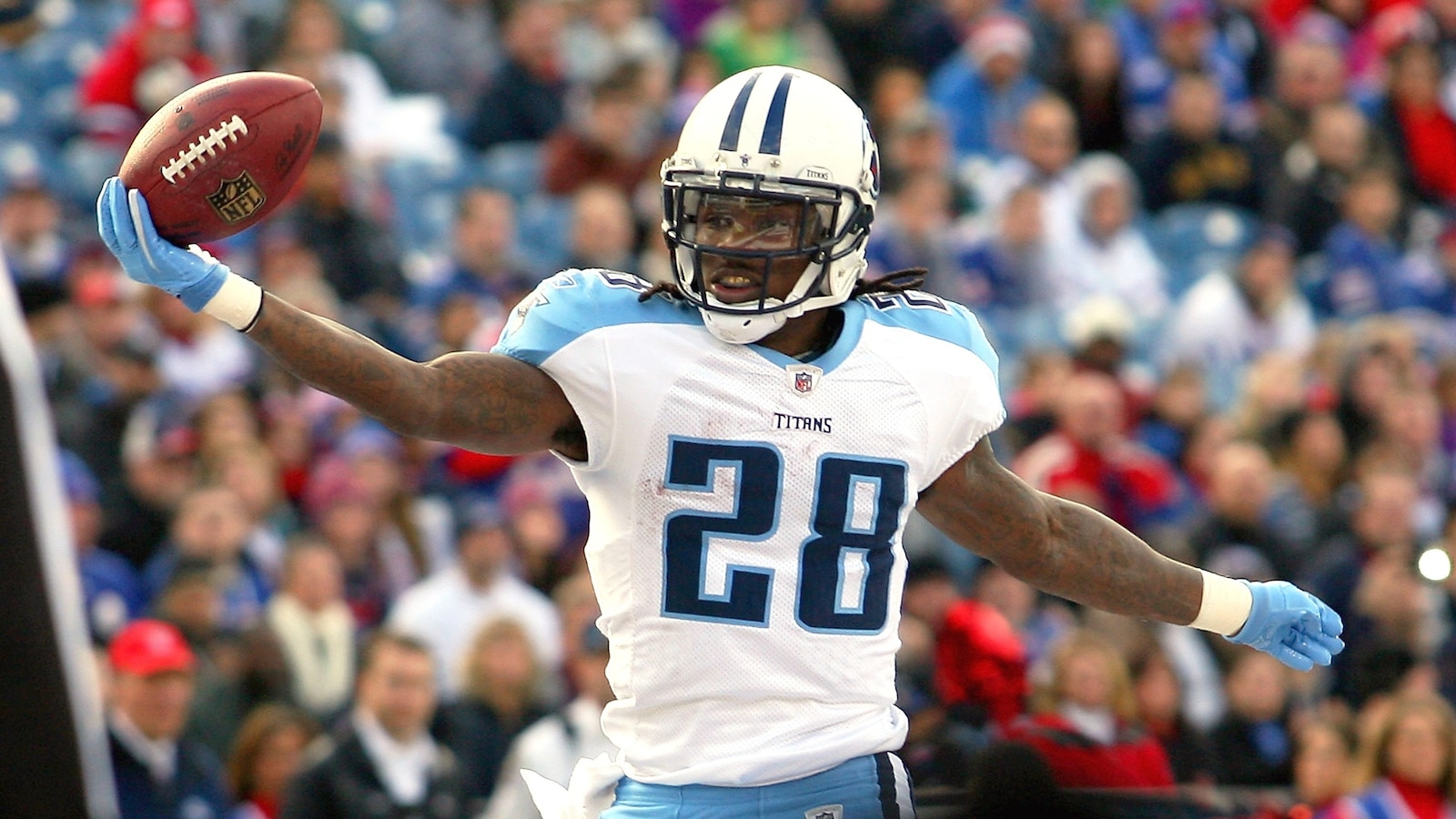 Former NFL star Chris Johnson, who announced on 