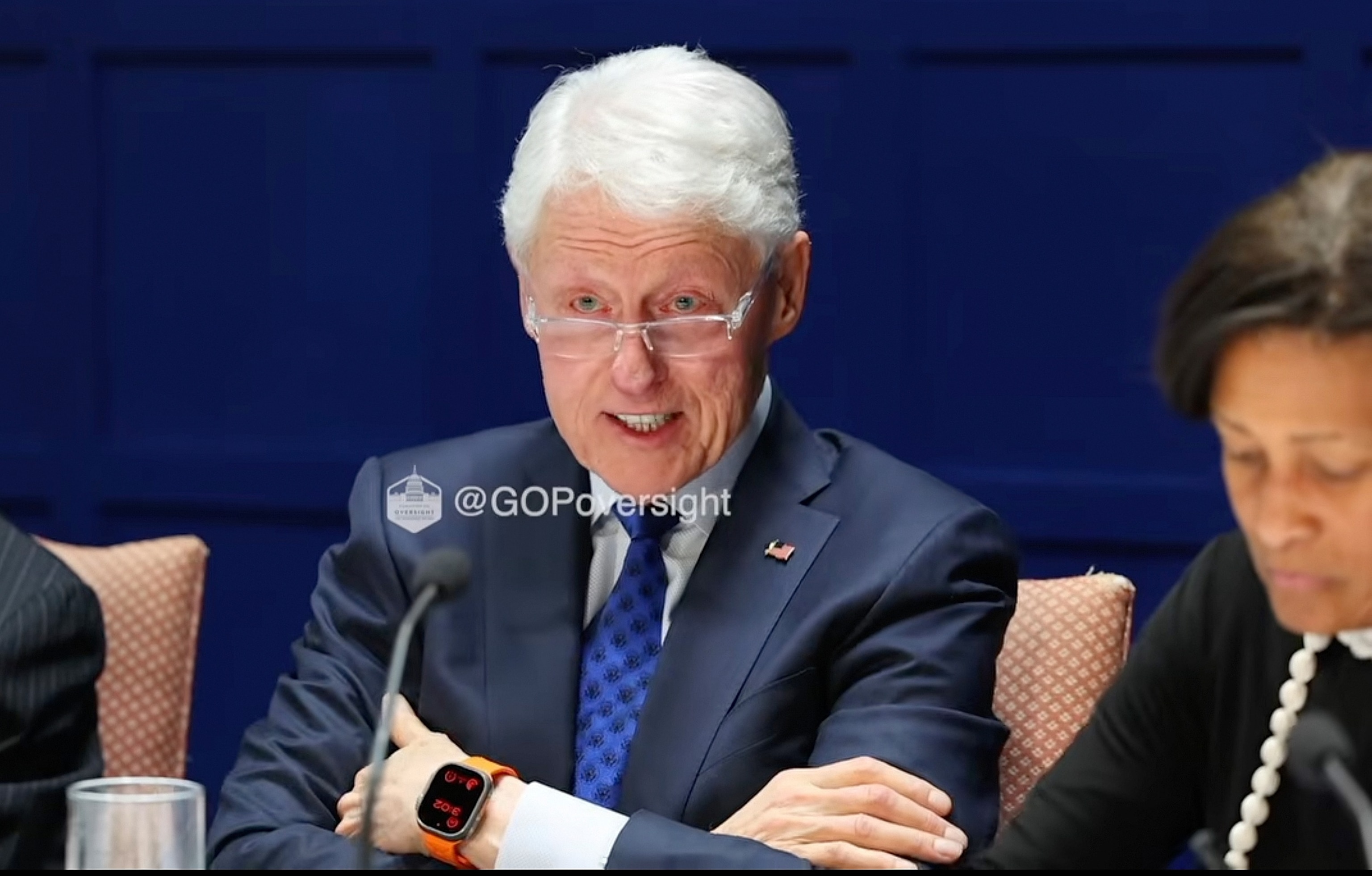Video of Clintons’ depositions in House Epstein probe is released