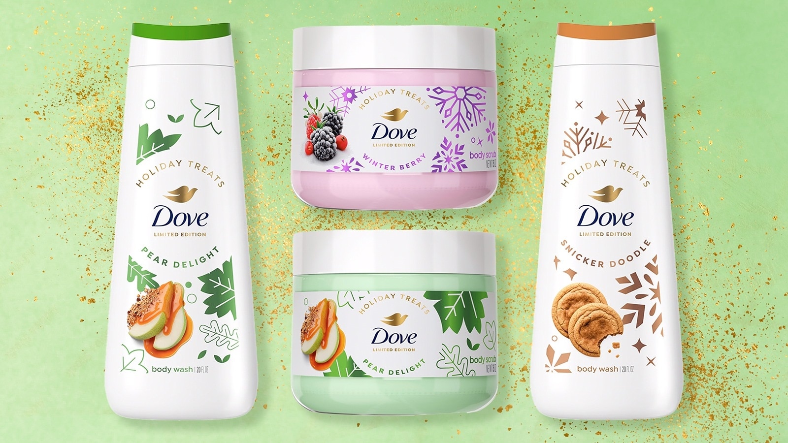 Dove launches its holiday-scented body care extra early this year