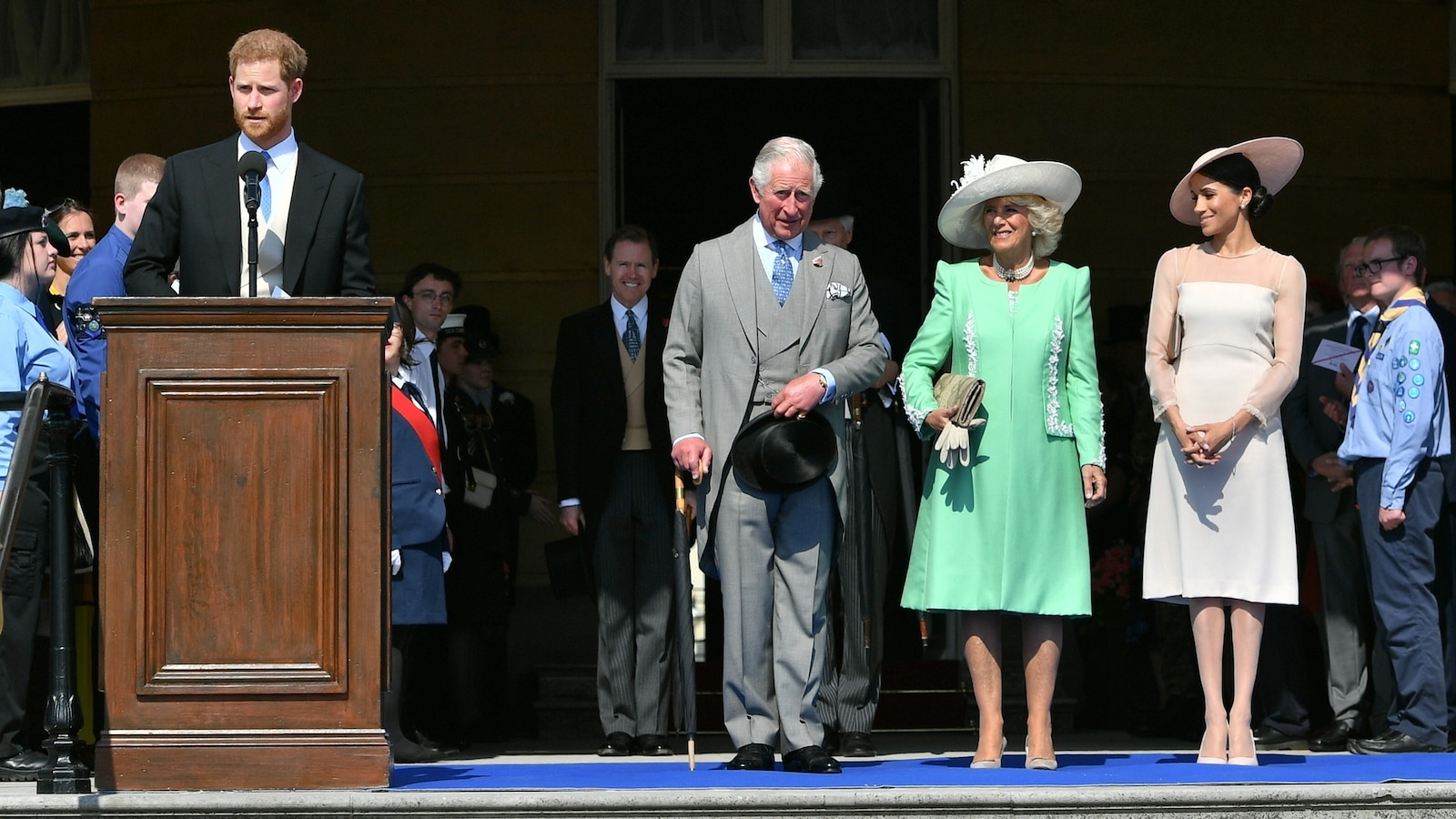 The reunion at Highgrove House is the family's first known meeting since 2022.