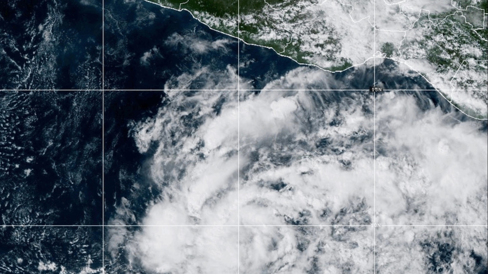 Tropical Storm Vance has formed in the Pacific Ocean
