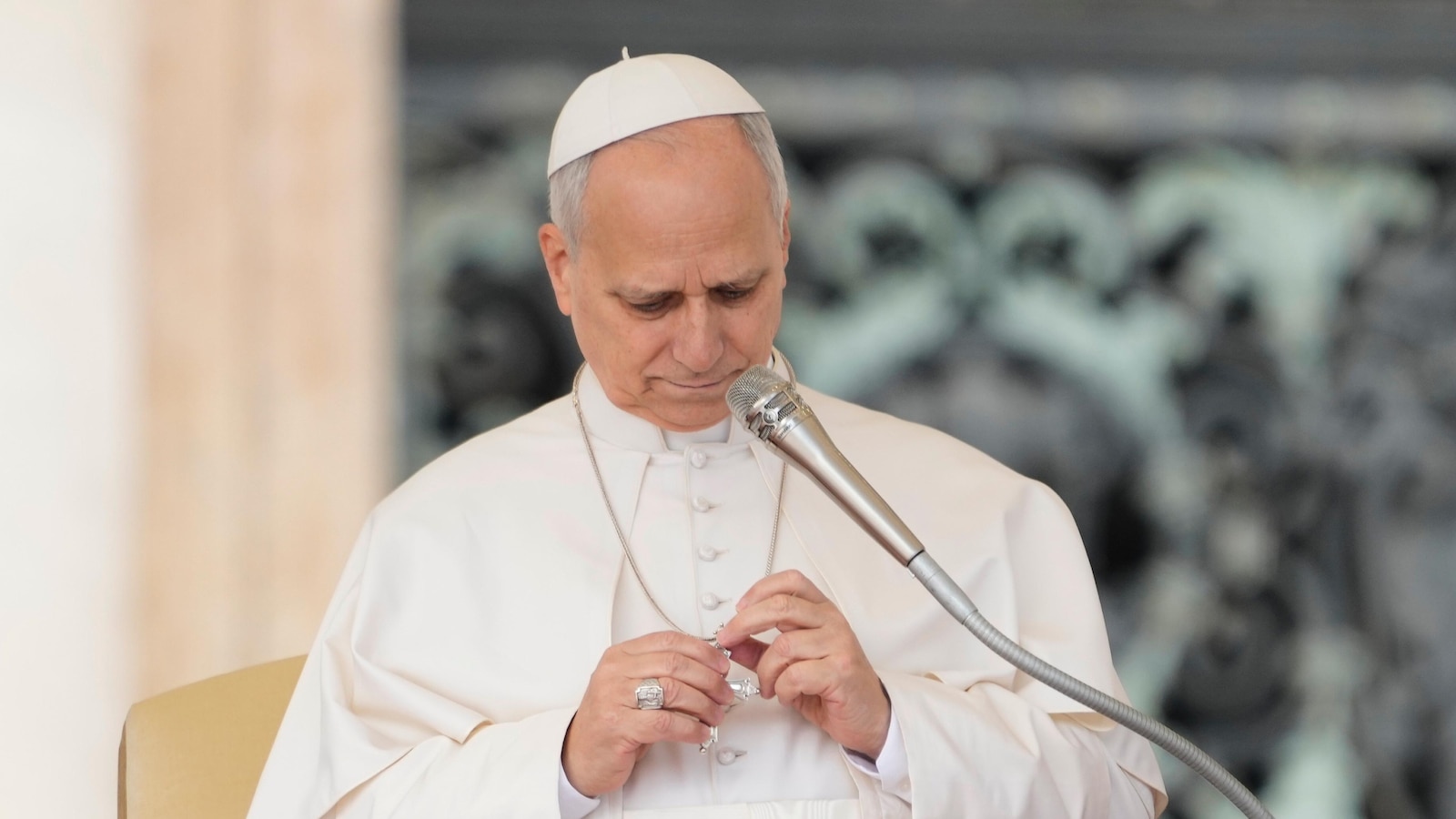 Pope Leo will accept the Liberty Medal in a remote broadcast from Rome Pope Leo will accept the Liberty Medal in a remote broadcast from Rome