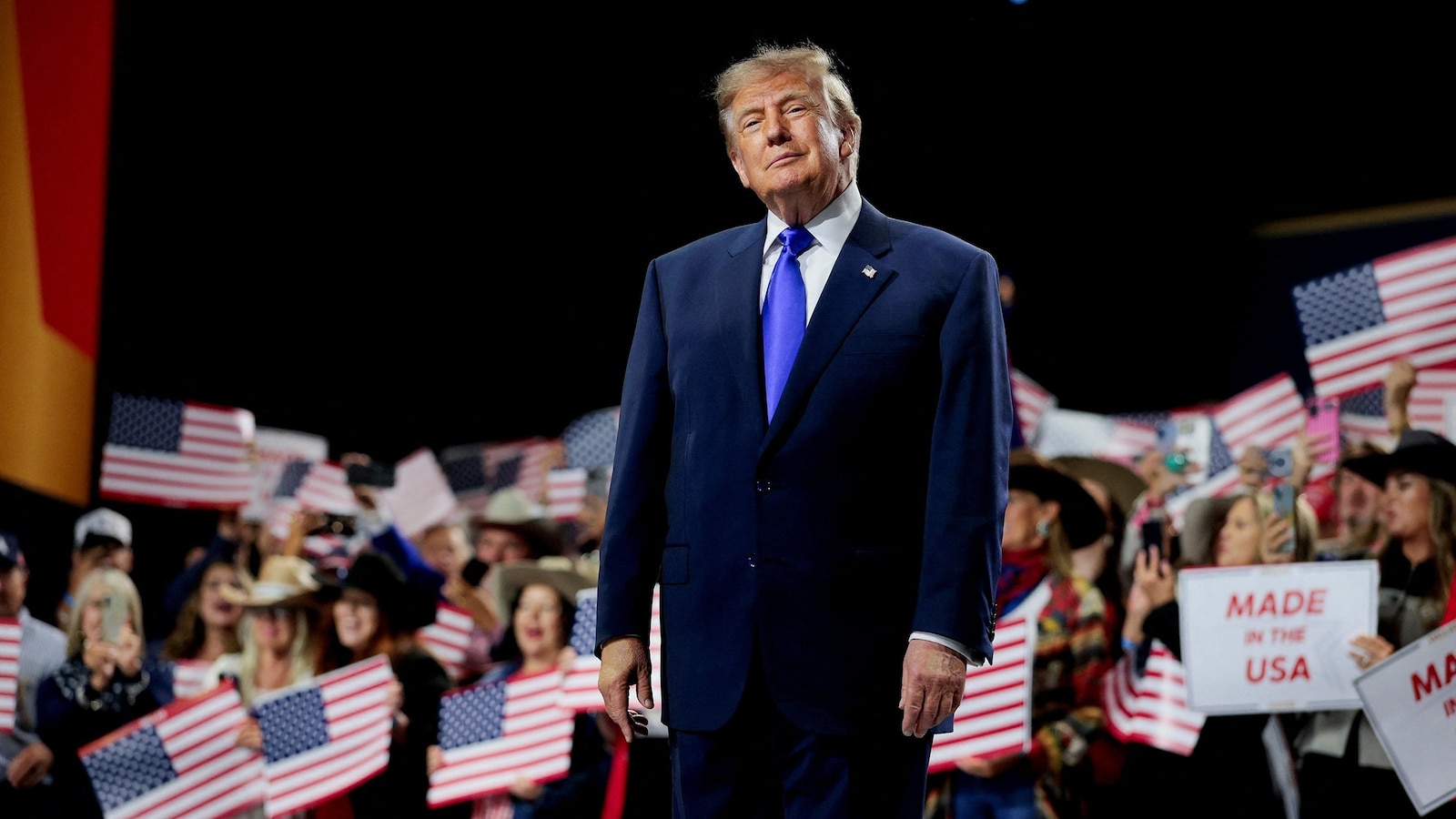 President Trump this week said oil prices would fall "right after" November's midterm elections, offering up his prediction on the same day global crude prices topped $100 a barrel.