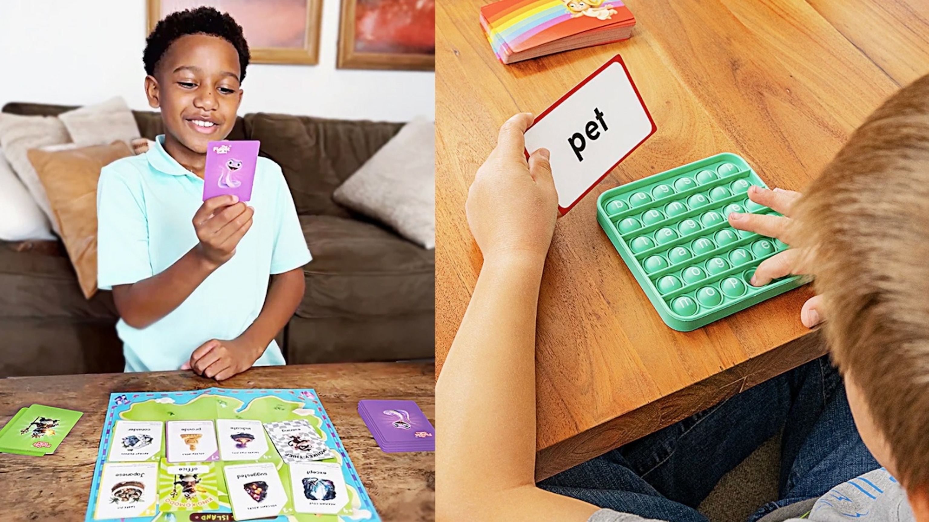 The Fidget Game: Learning Games