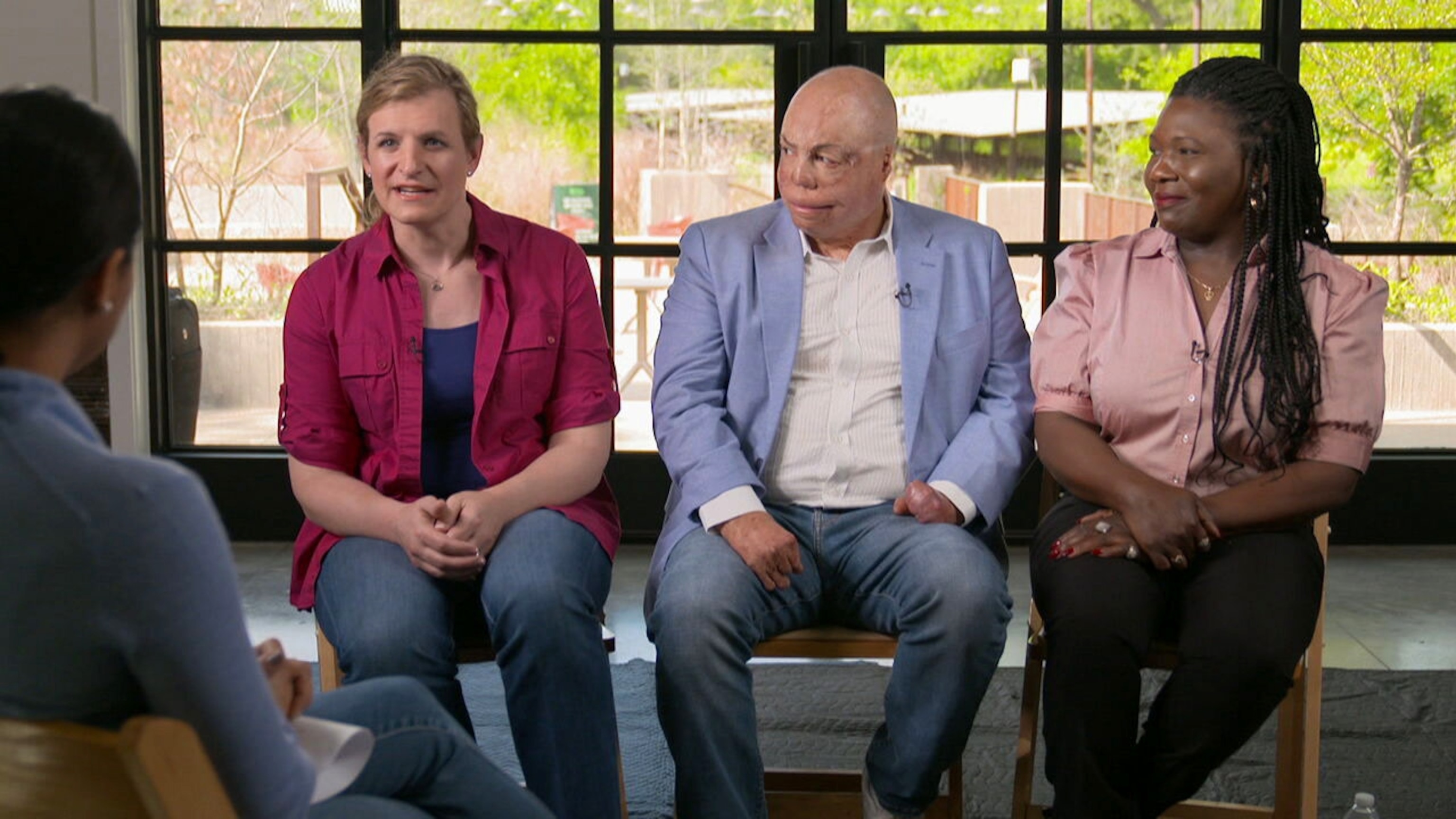 PHOTO: Iraq War veterans Israel Del Toro, Stephanie Johnson and Bree Fram reflect on their deployments 20 years after the war began.