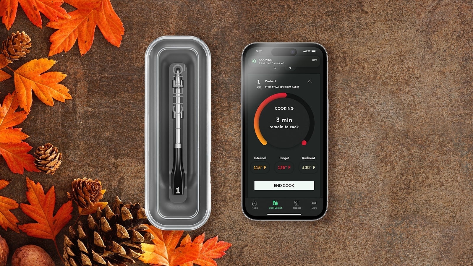 Shop Chef iQ's Smart Sense wireless meat thermometer 