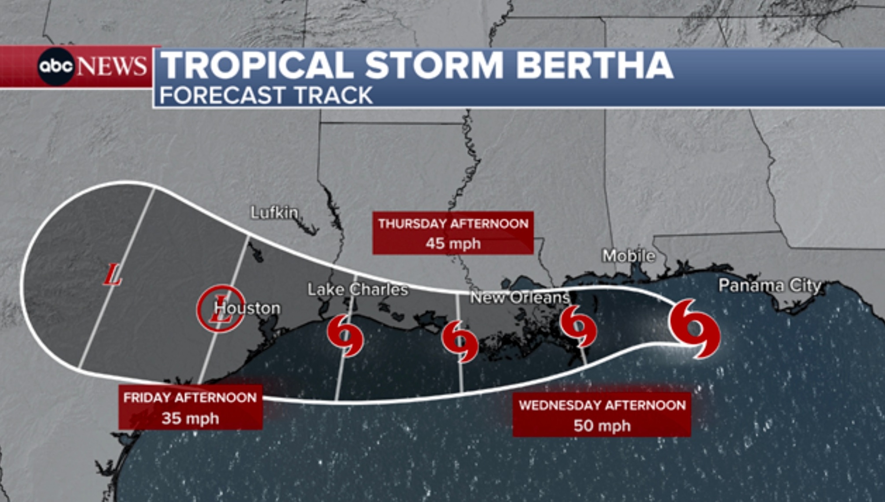 PHOTO: Tropical Storm Bertha