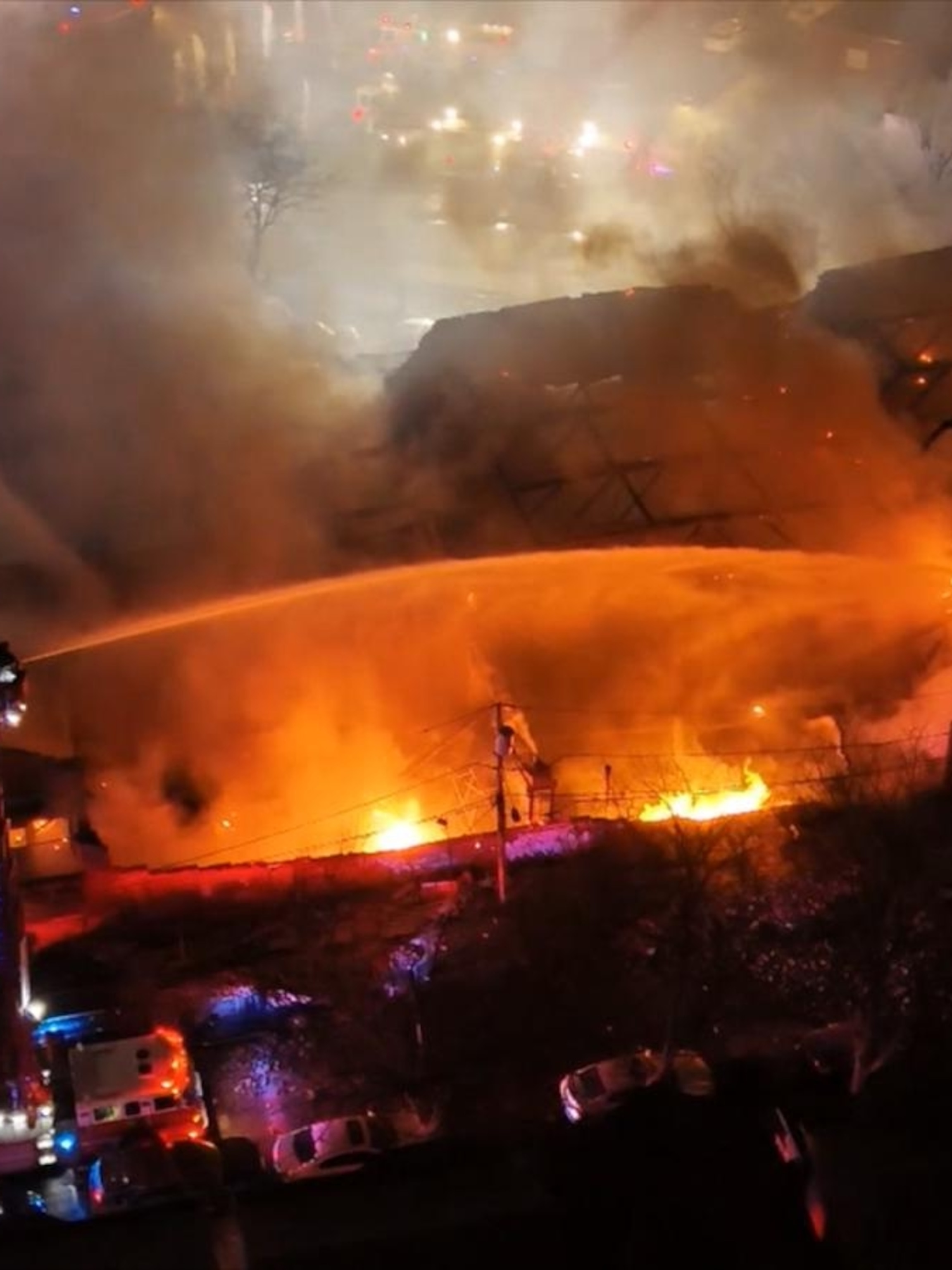 Video Massive 5-alarm fire at abandoned New Jersey chemical