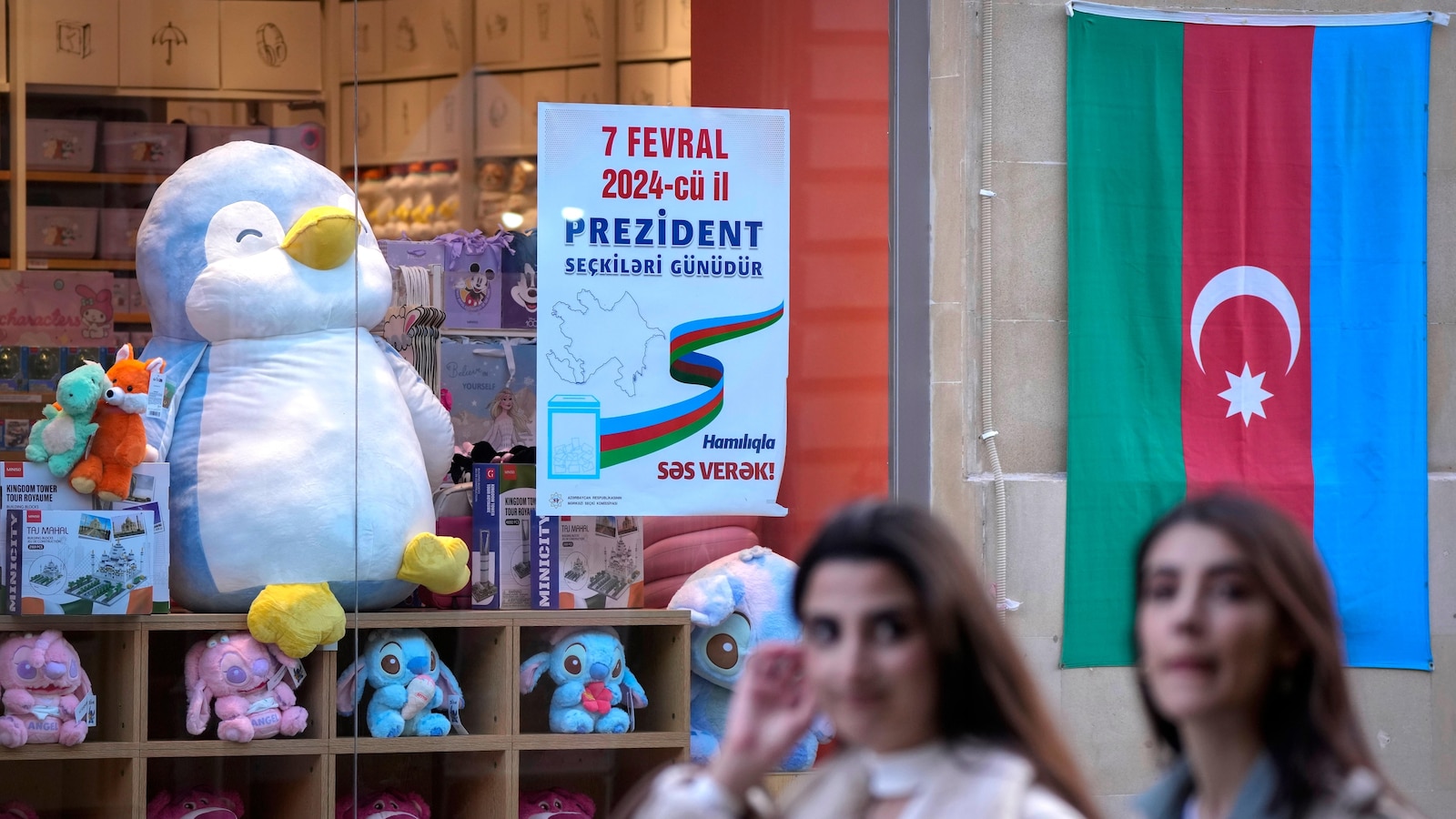 Azerbaijan holds snap presidential vote as Aliyev rides support from retaking of Karabakh