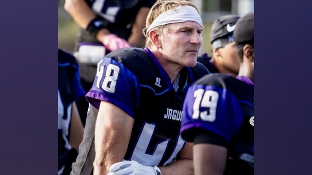 A California father of three is proving age might be just a number after all, making his college football debut at 48 years old.