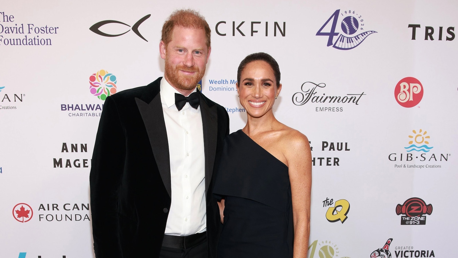 Meghan Markle, Prince Harry attend David Foster Foundation gala in Canada
