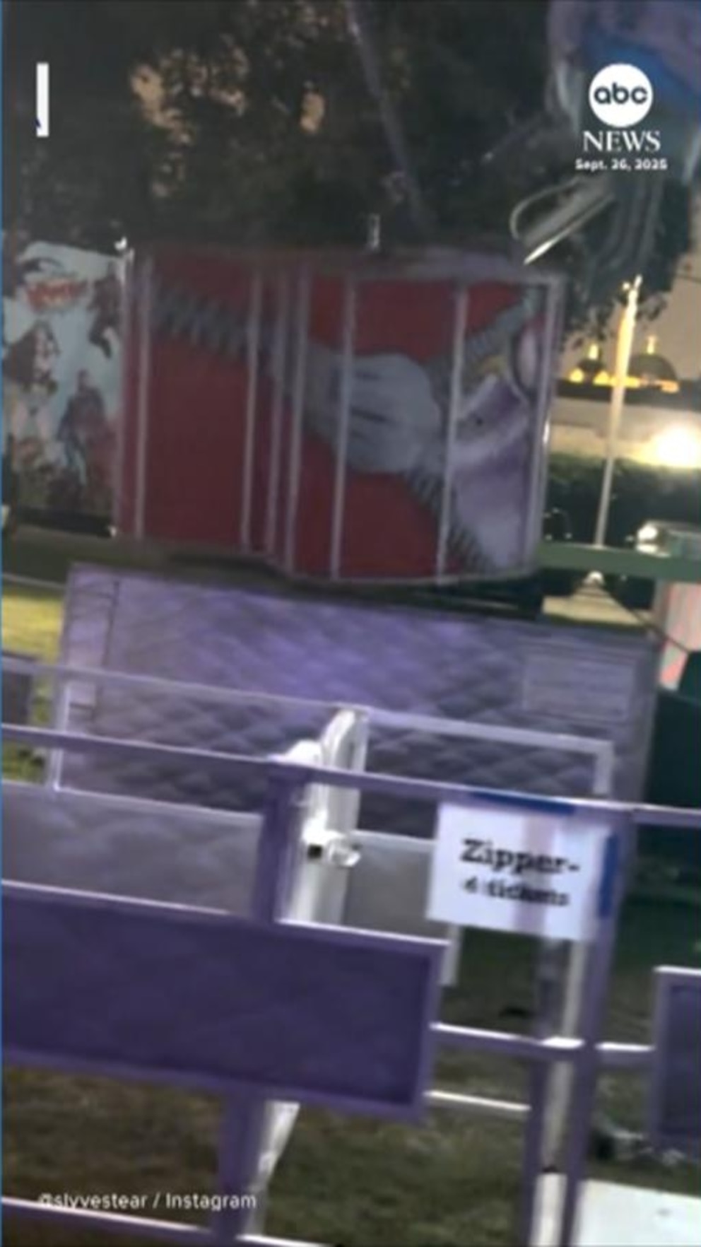 NextImg:Video Carnival ride malfunctions at California school event