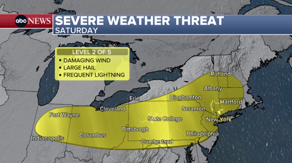 PHOTO: severe weather threat graphic