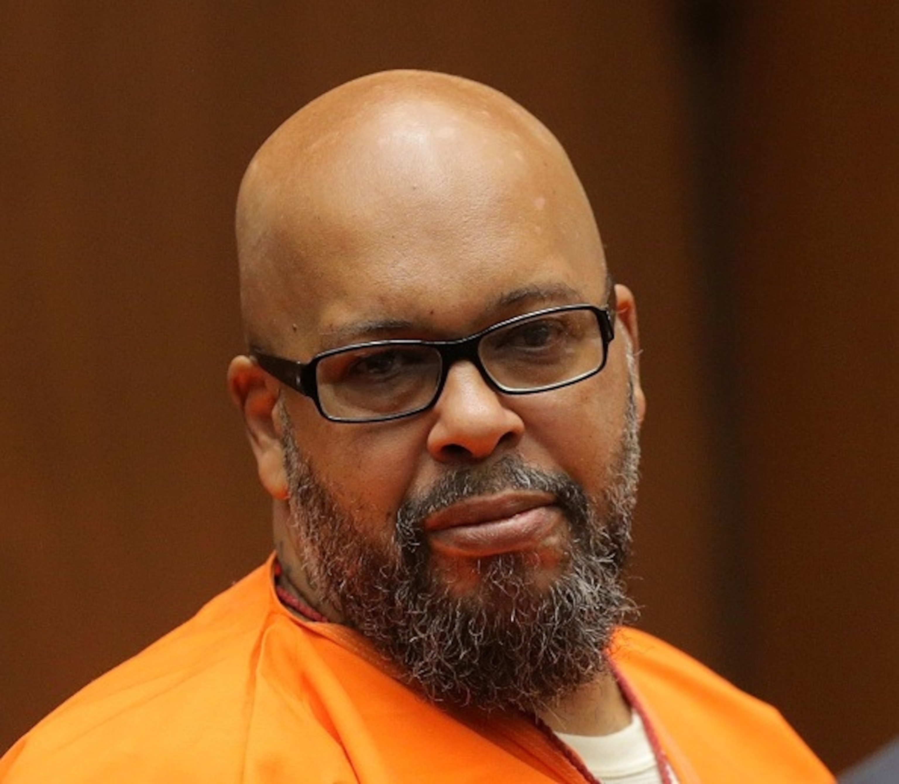 PHOTO: Marion "Suge" Knight appears at the Clara Shortridge Foltz Criminal Justice Center, October 4, 2018, in Los Angeles, California, for a sentencing hearing connected to a 2015 hit-and-run voluntary manslaughter charge. 