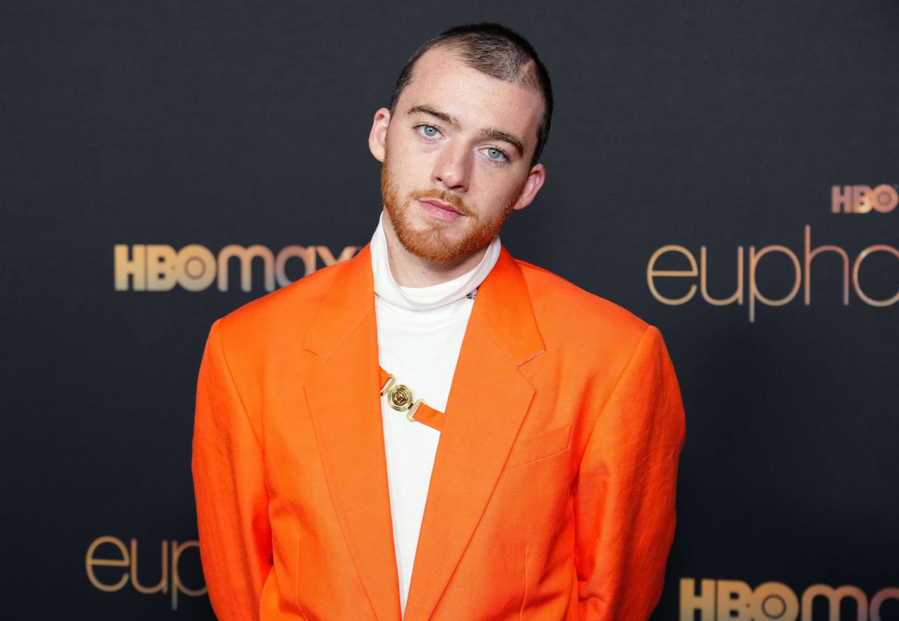 PHOTO: Angus Cloud attends HBO's "Euphoria" Season 2 Photo Call at Goya Studios on Jan. 05, 2022 in Los Angeles.