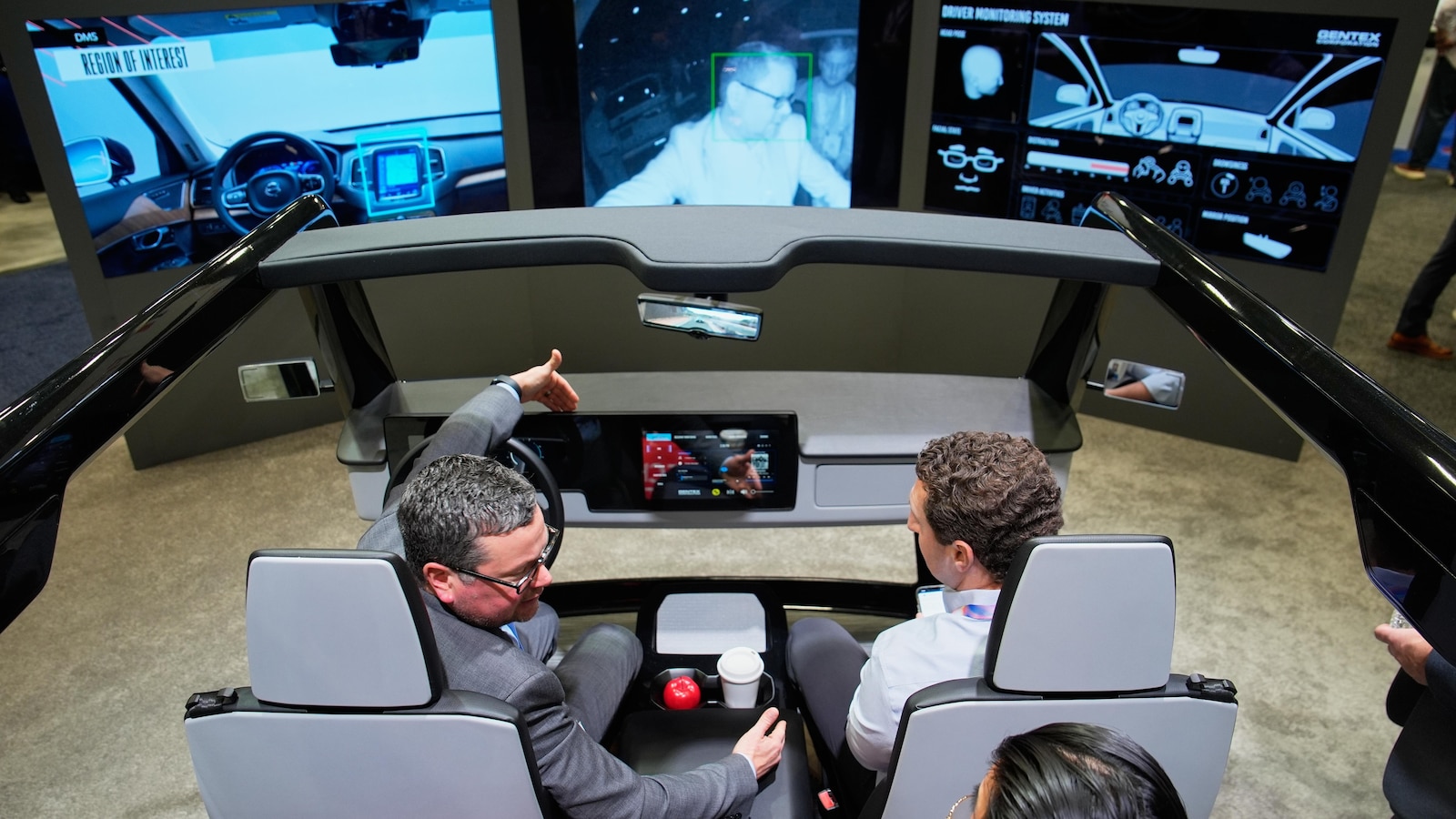 At CES, auto and tech companies transform cars into proactive companions