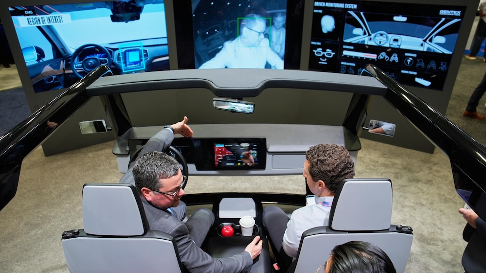 At CES, auto and tech companies transform cars into proactive ...