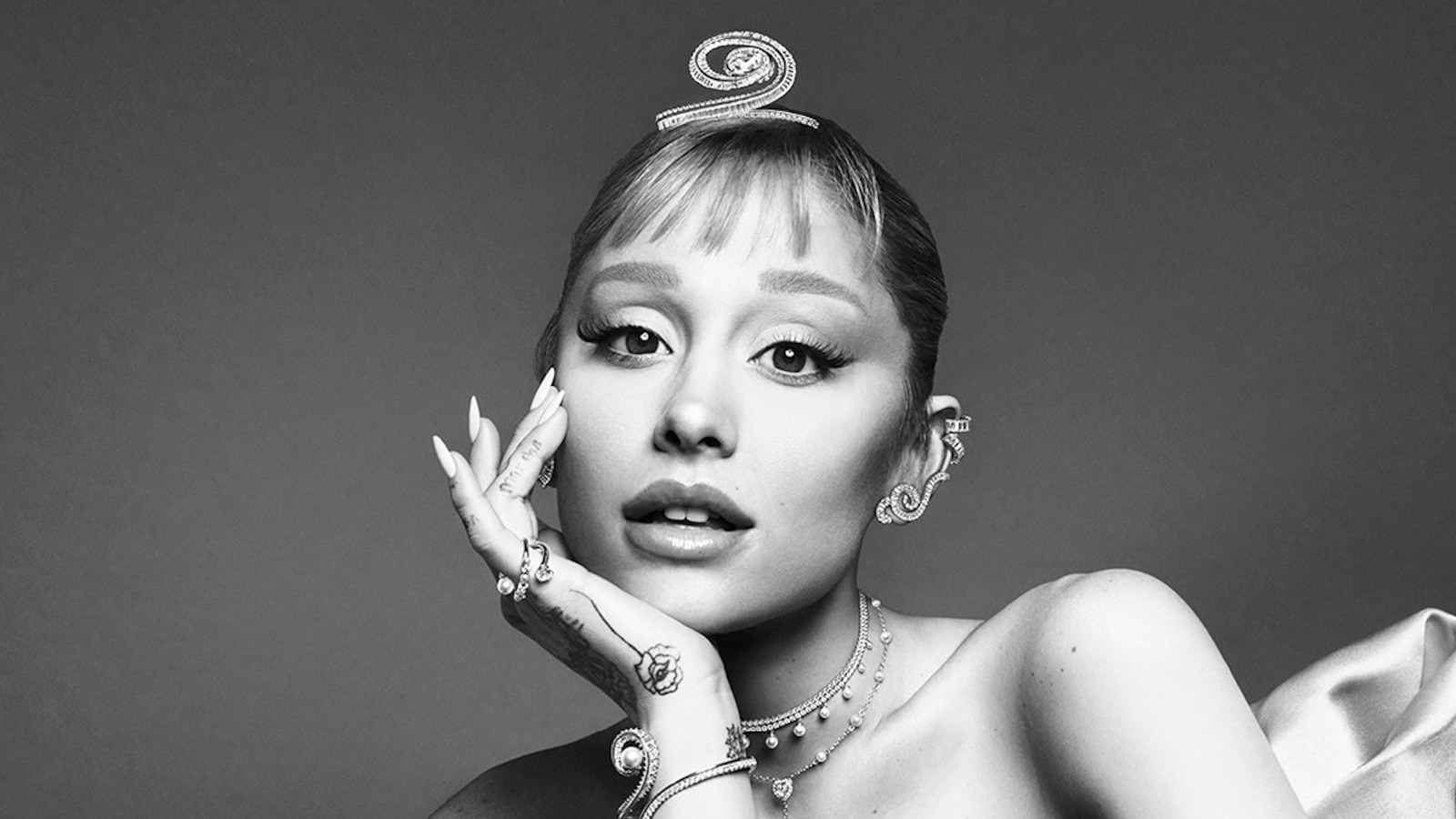 Swarovski today unveils its first creative collaboration with Global Brand Ambassador and face of the brand, Ariana Grande.  