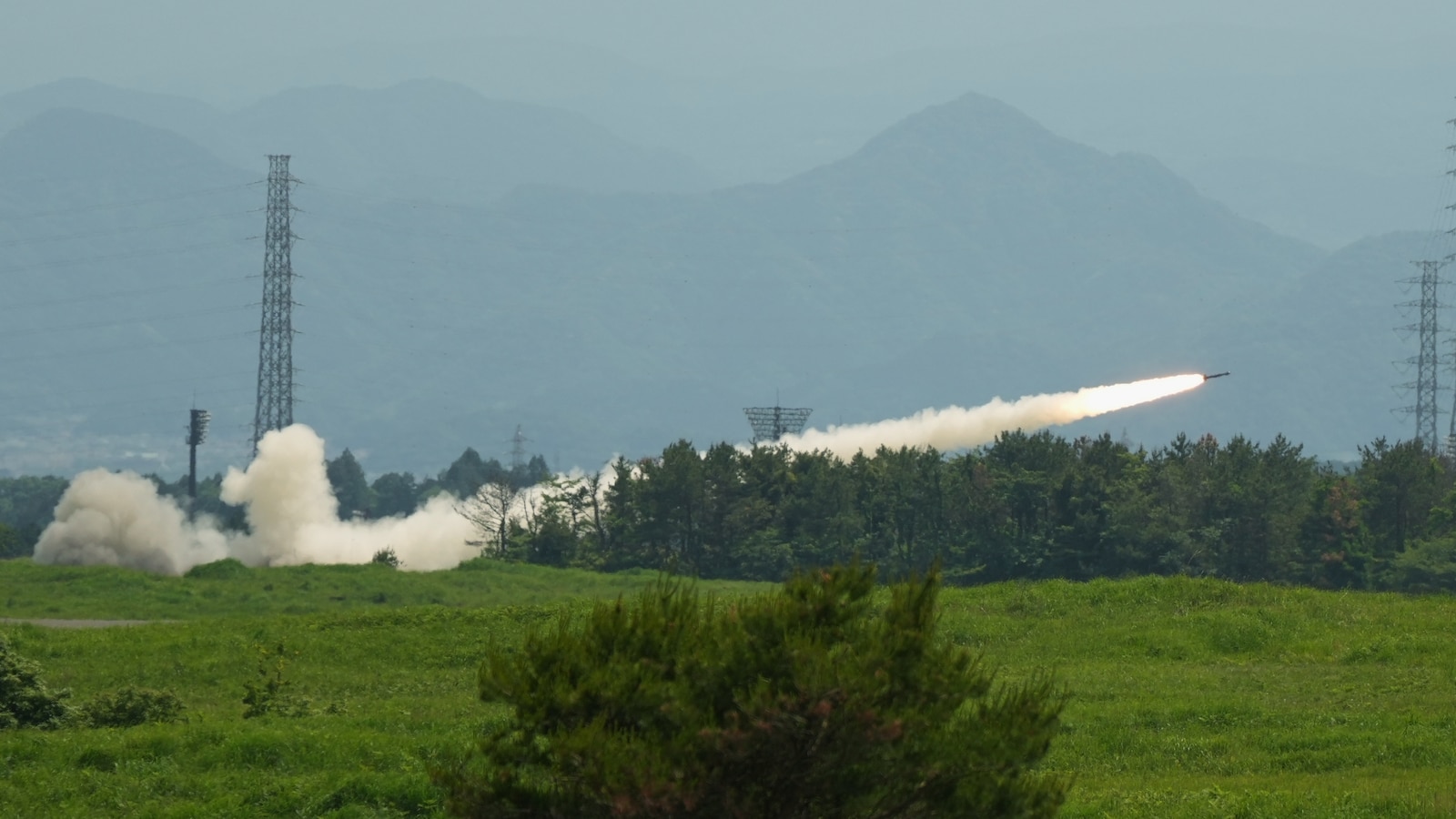  US test fires mobile rocket system near Mount Fuji in rapid 'shoot and scoot' drill