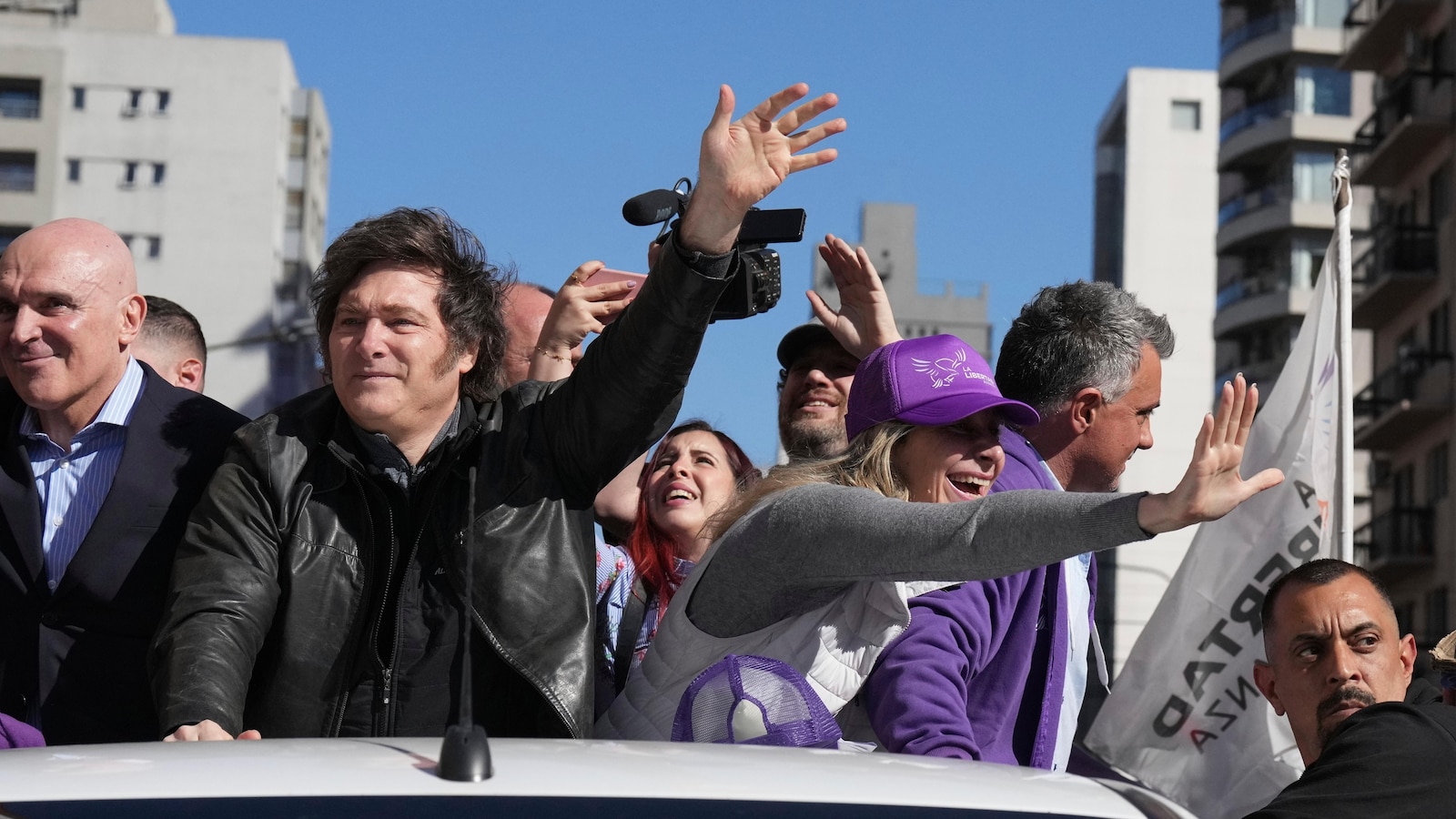 Argentina's libertarian president goes on defense as a corruption scandal spreads