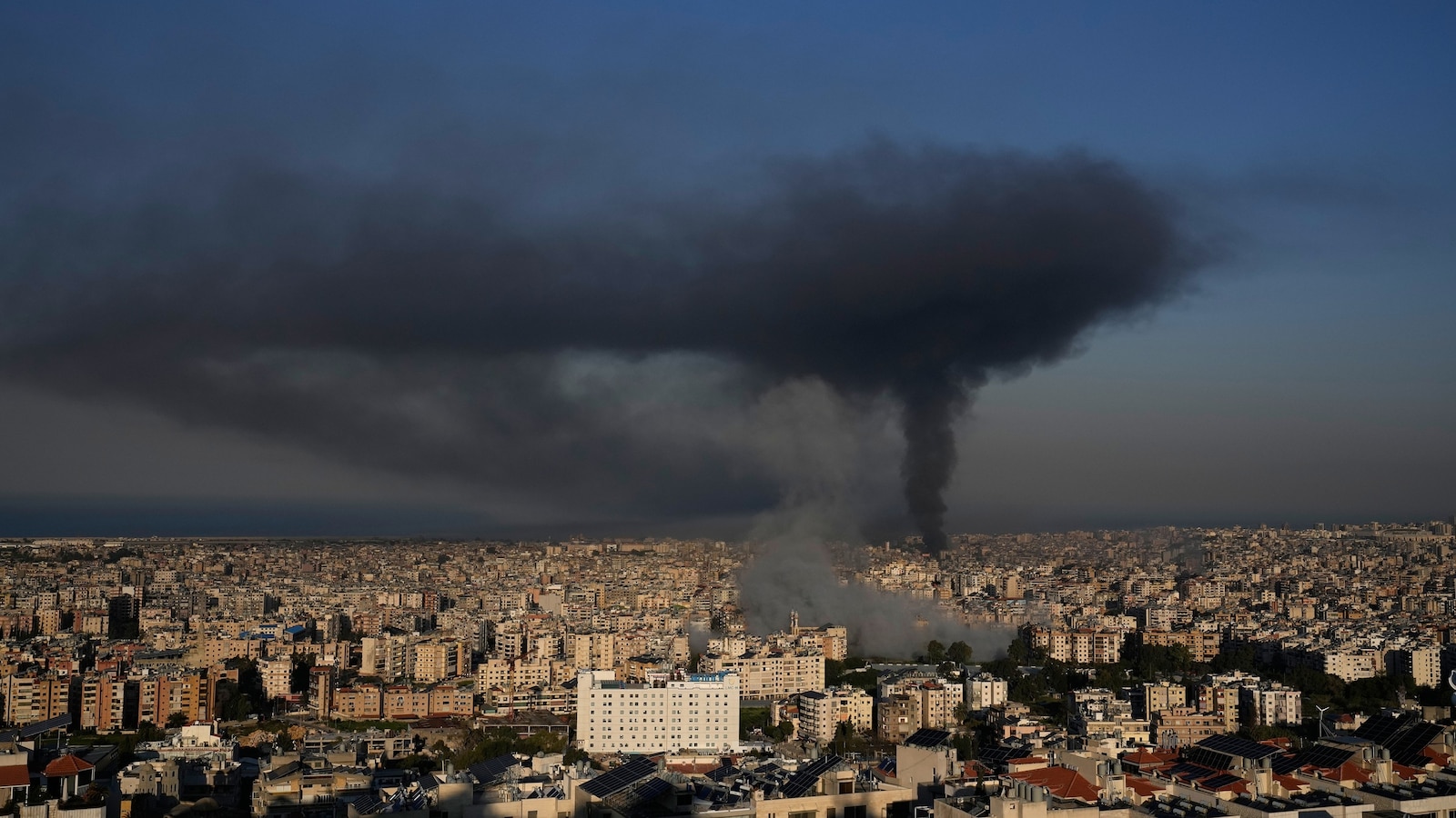 Israel bombards Beirut with strikes as conflict with Iran widens