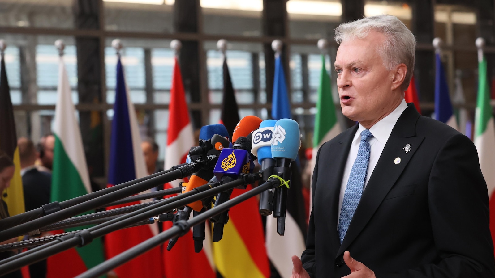 Lithuanian president says Russian military planes violated the Baltic country's airspace