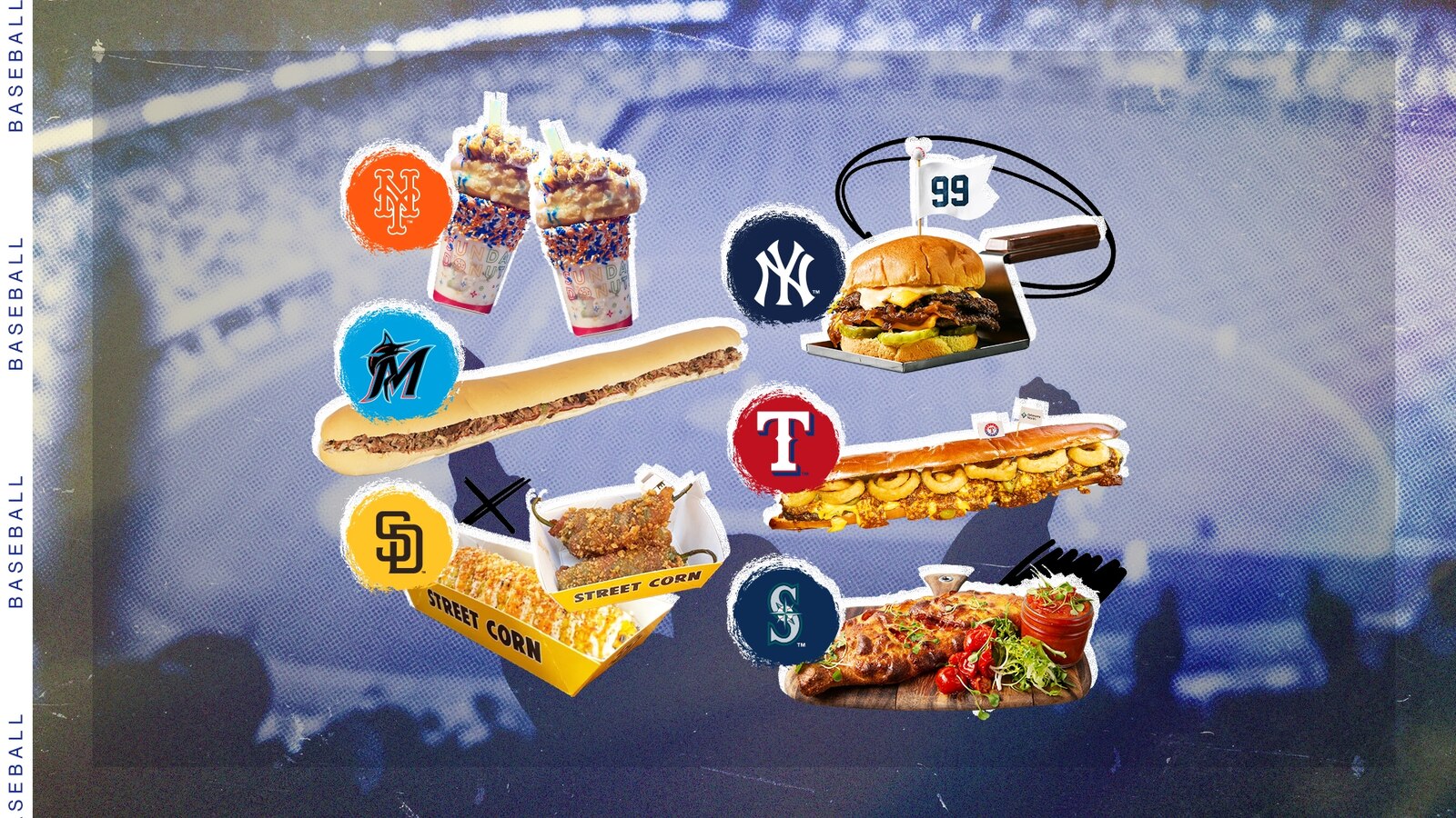 New food and drinks hitting ballpark menus around MLB stadiums on Opening Day ABC News