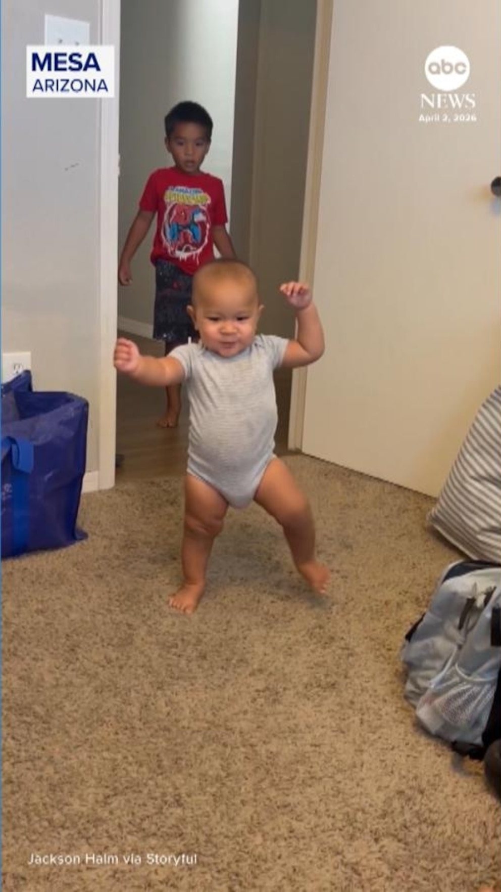 Video Arizona baby joins family’s haka