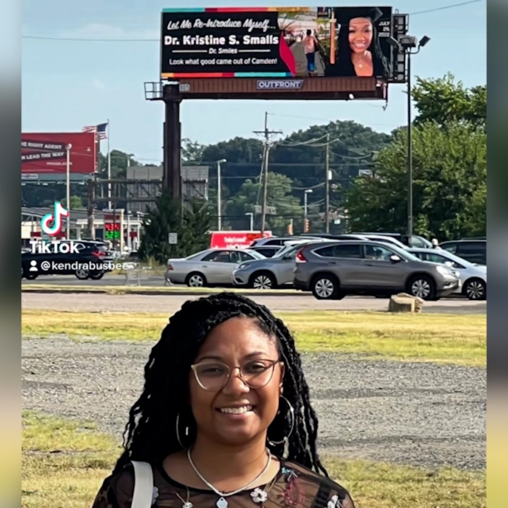 Video Mom rents billboard to celebrate daughter's doctorate degree