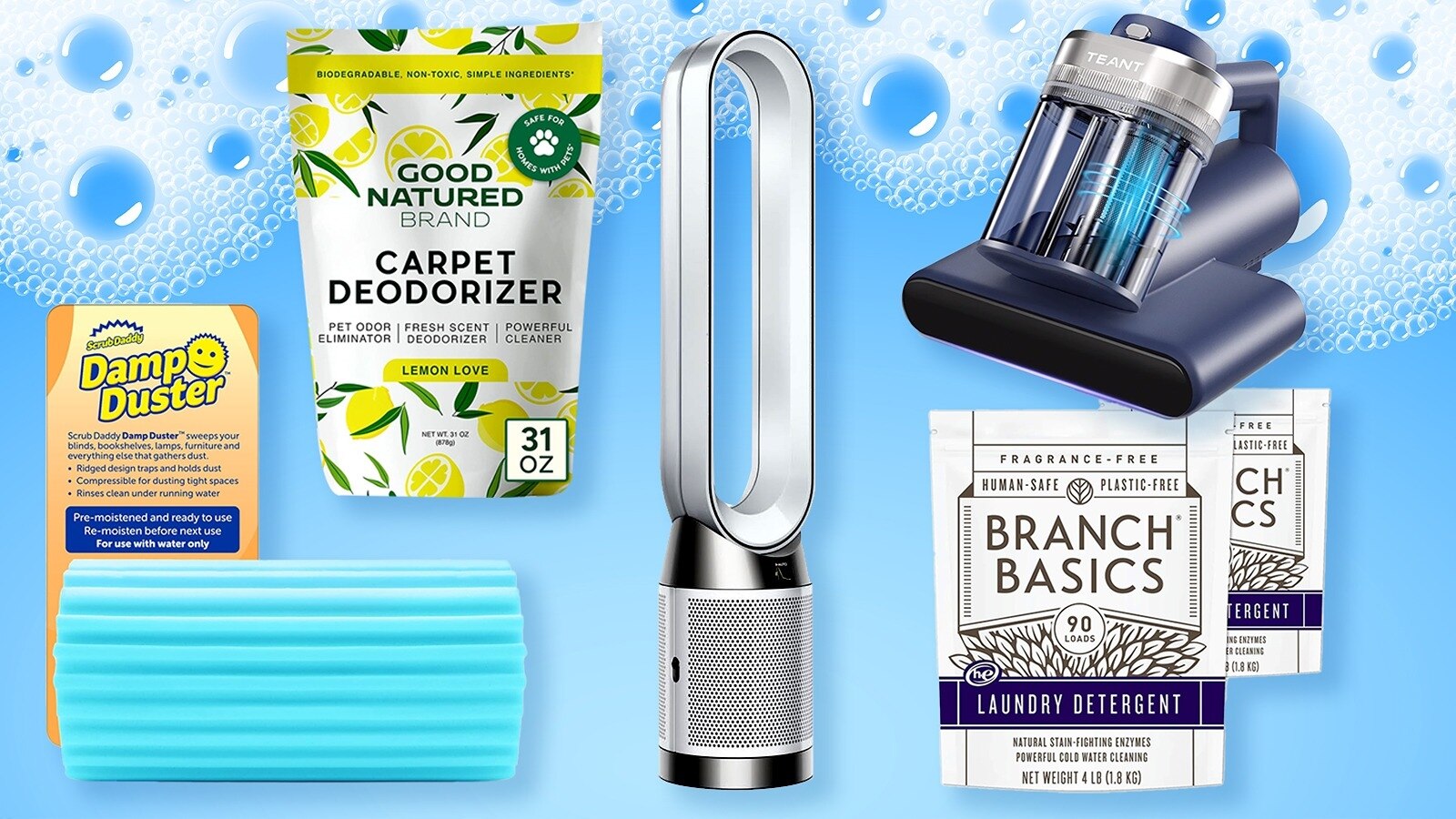 Must-have cleaning products for deep cleaning your bedroom