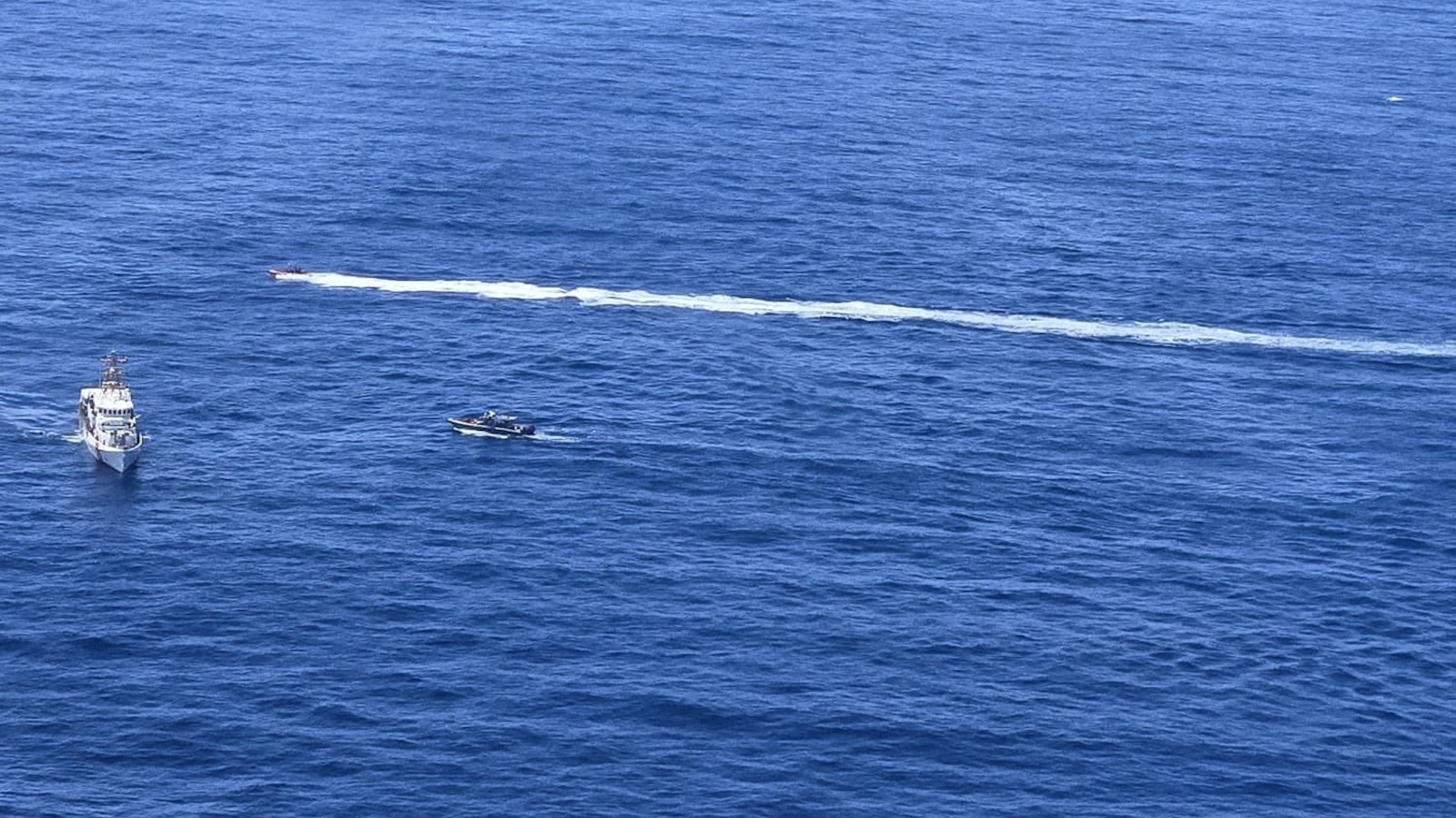 At least three people are dead and 10 remain missing after a makeshift vessel carrying more than 60 passengers capsized near a Puerto Rican island, the United States Coast Guard said Tuesday.