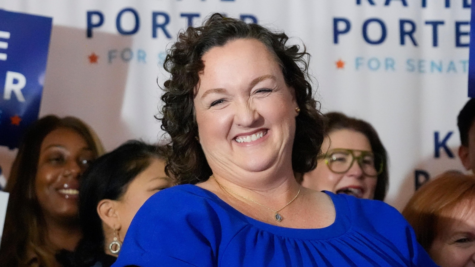 Former Democratic Rep. Katie Porter nearly exits tense interview