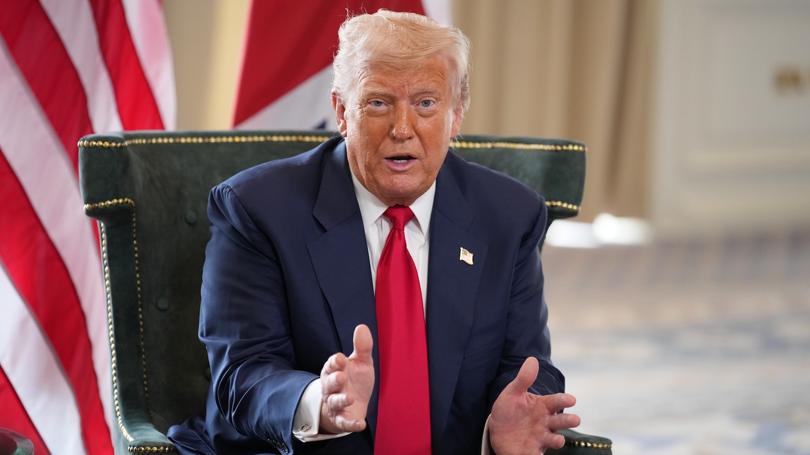 Trump Addresses Ghislaine Maxwell Pardon, Details Epstein Rift During Scotland Trip