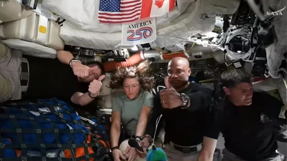 Video Artemis II crew set for reentry as NASA eyes key data