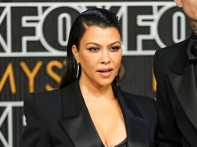 Kourtney Kardashian Brown Highlights