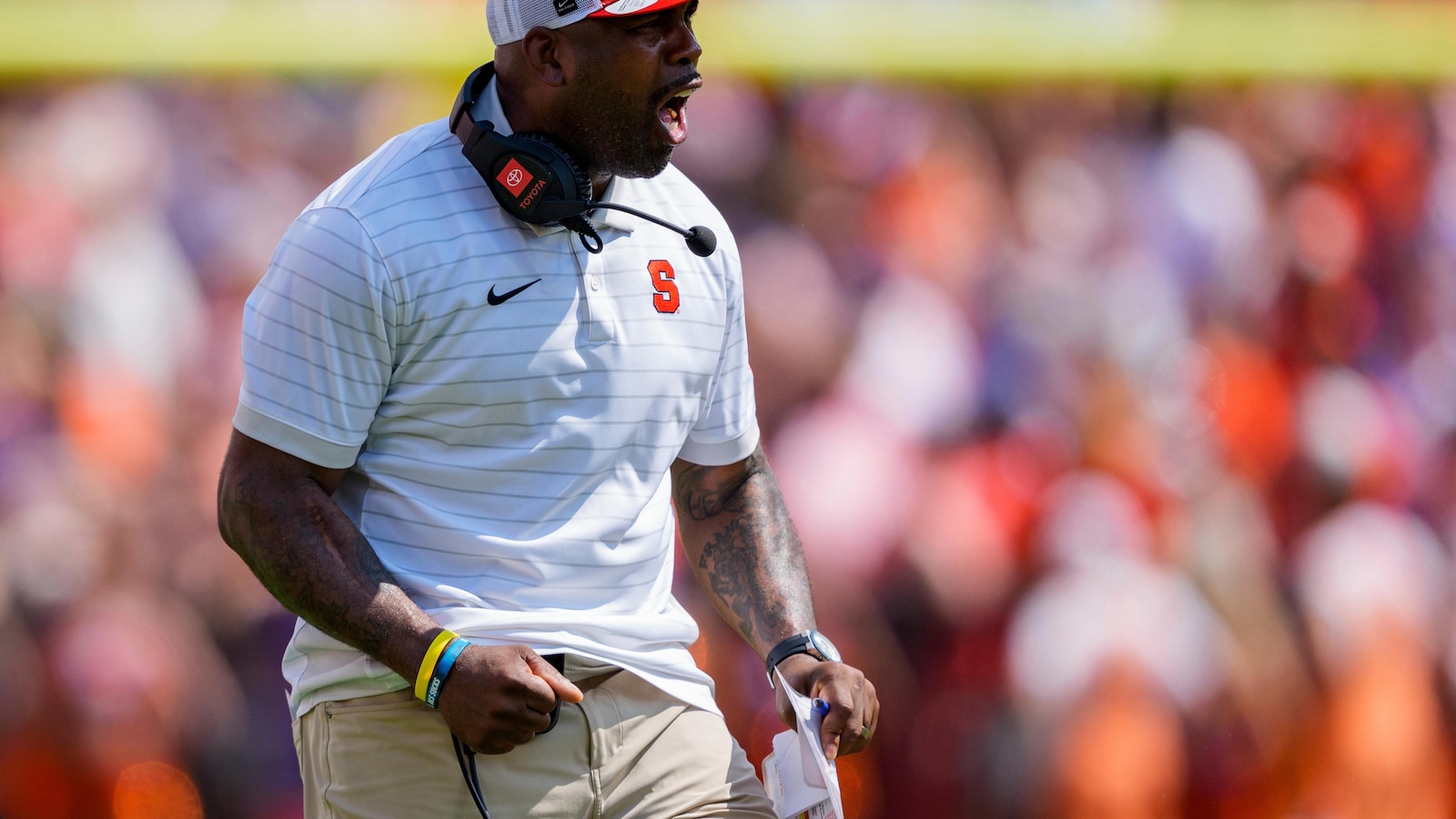 ACC fines, reprimands Syracuse for feigning injuries in 34-21 upset win over Clemson